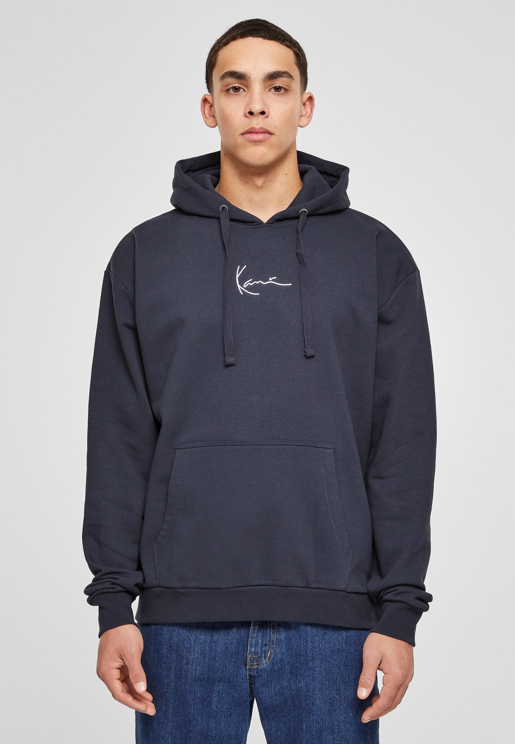 Karl Kani Sweatshirt »Karl Kani Herren Small Signature Hoodie navy«, (1 tlg.)