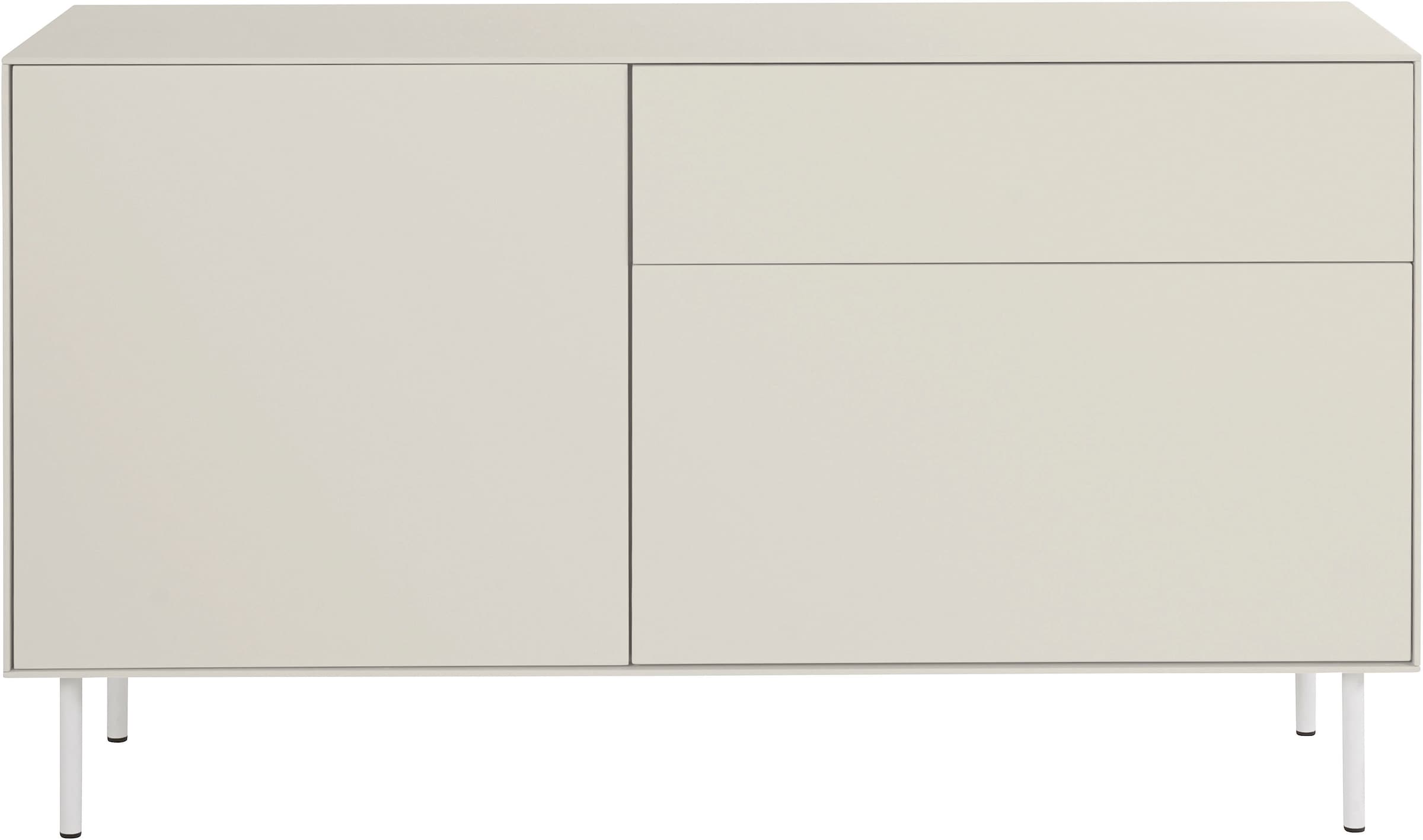 LeGer Home by Lena Gercke Lowboard »Essentials«, Breite: 127 cm, MDF lackiert, Push-to-open-Funktion