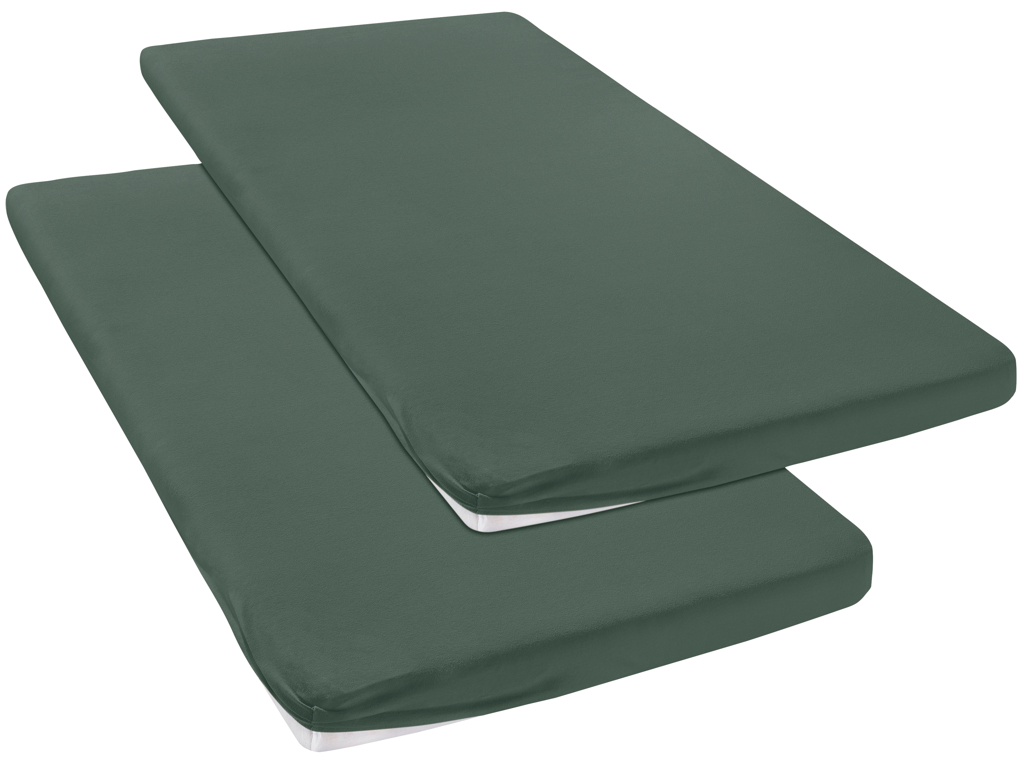 OTTO home Spannbettlaken "Topper Basic, in Gr. 90x200, 140x200 oder 180x200 cm" Baumwolle, Matratzen bis 8 cm Höhe, Bettlaken, Spannbetttuch, Laken