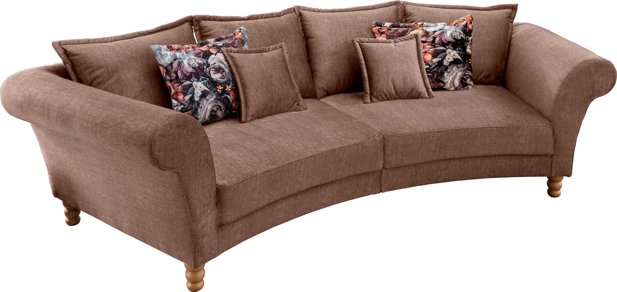 Thumbnail - Home affaire Big-Sofa "Tassilo geschwungene Formensprache, bequem, Mega Sofa, Breite 350cm"