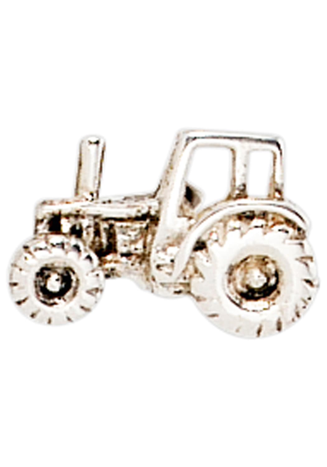 Single-Ohrstecker »Traktor«, 925 Silber