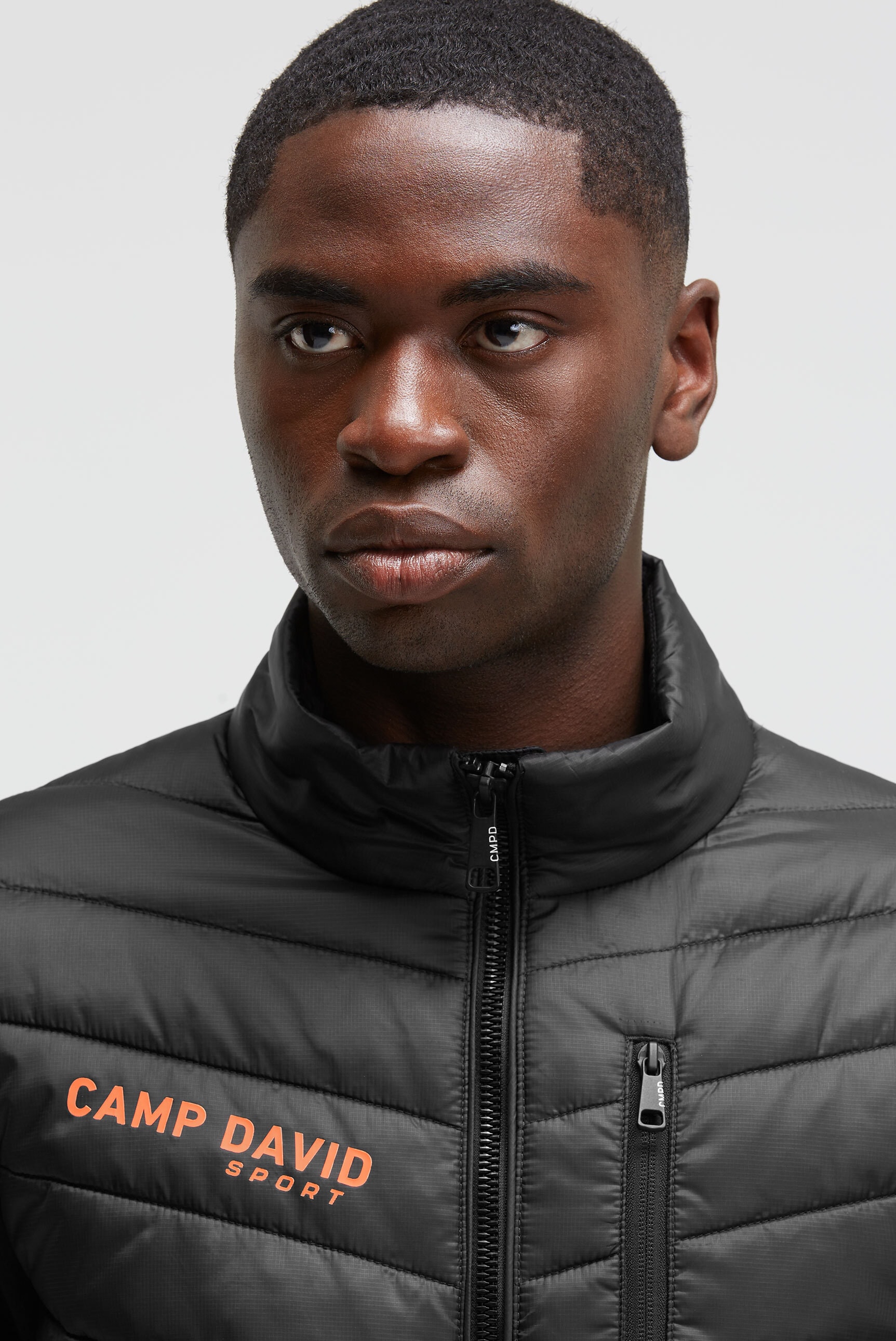 CAMP DAVID Outdoorjacke ohne Kapuze mit Brusttasche