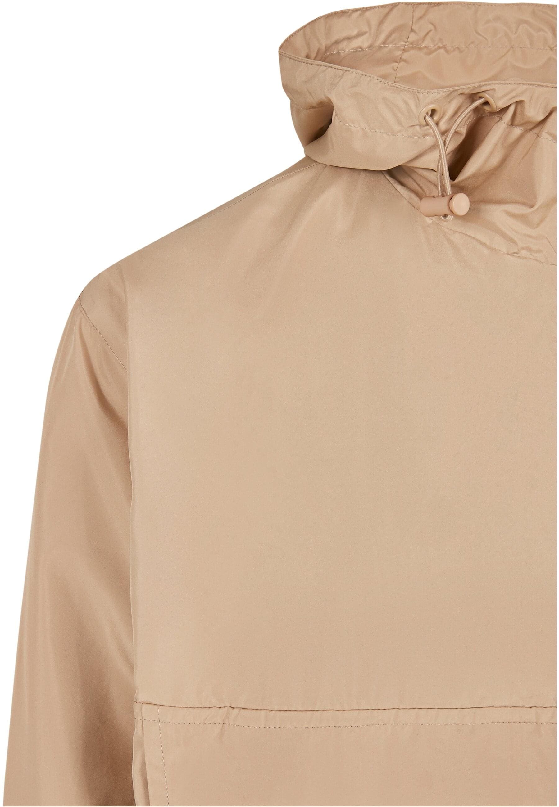 URBAN CLASSICS Anorak »Urban Classics Herren Basic Pull Over Jacket«, (1 St.), mit Kapuze