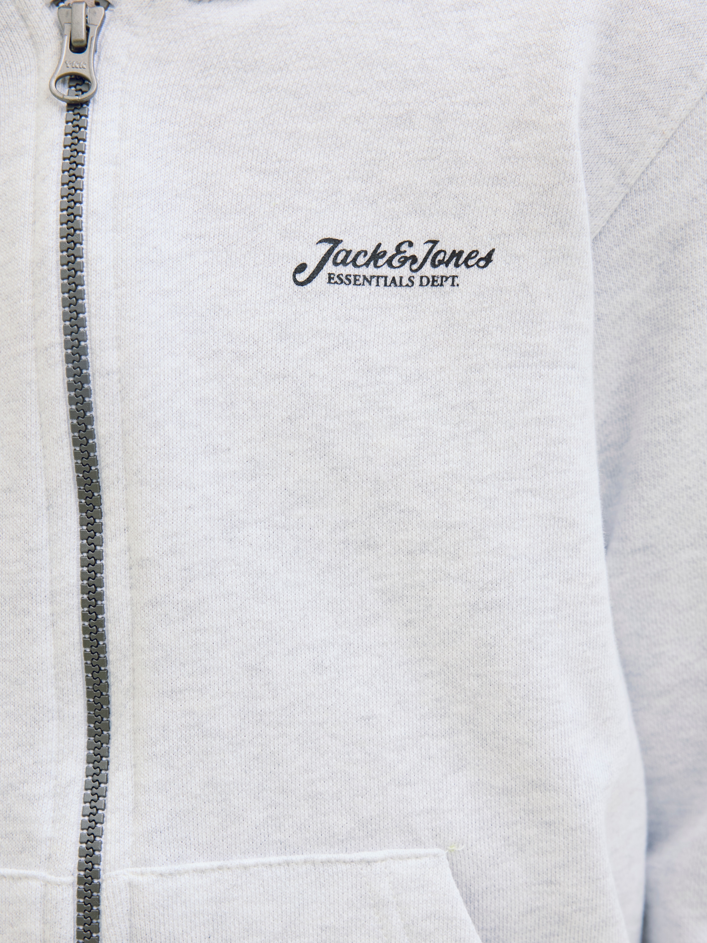 Jack & Jones Junior Kapuzensweatjacke »JJBEAU SWEAT ZIP HOOD JNR«, mit kleinem Brust-Logo-Motiv