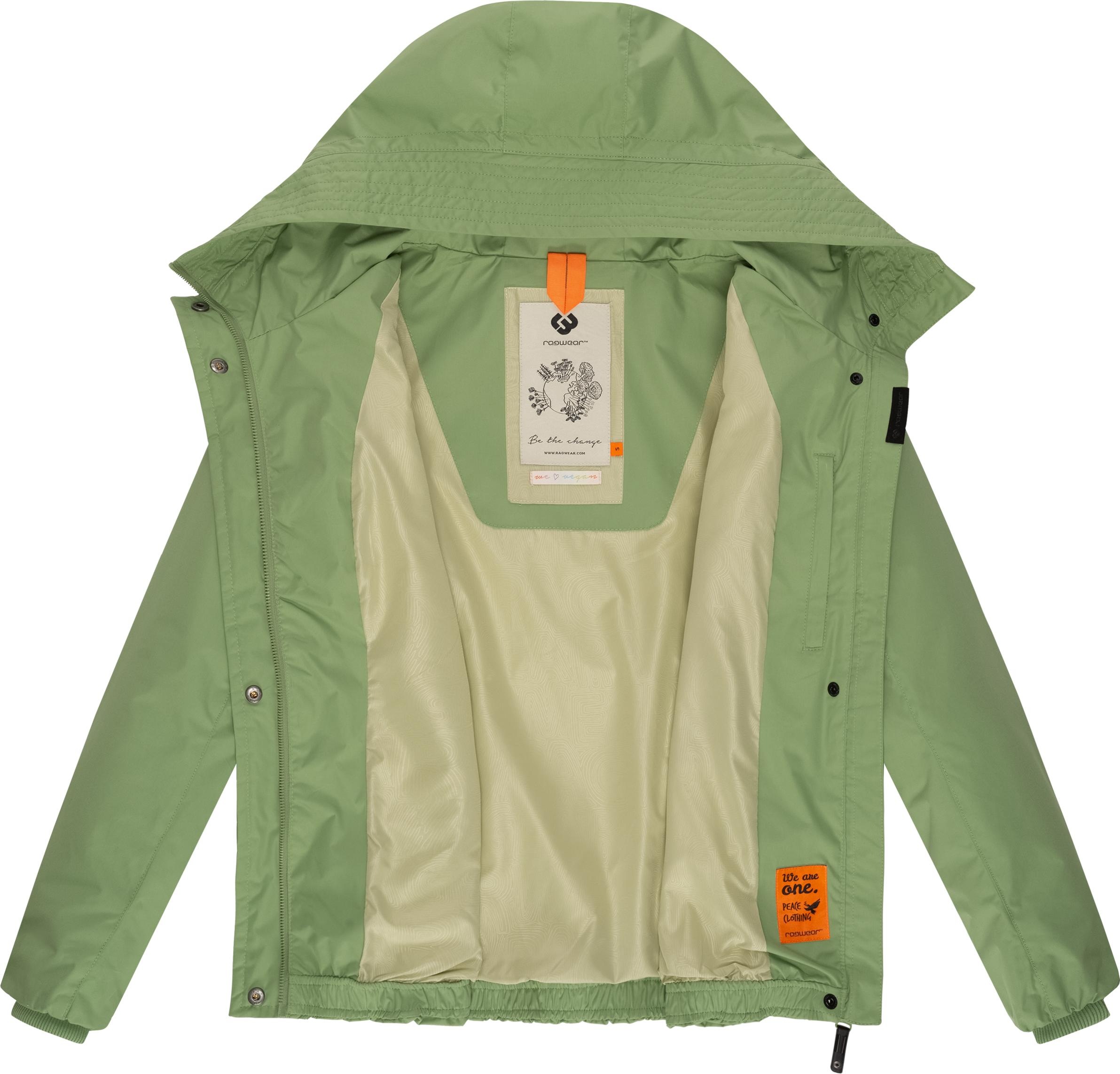 Ragwear Outdoorjacke »Vannesa«, mit Kapuze, Wasserdichte Damen Übergangsjacke mit Kapuze