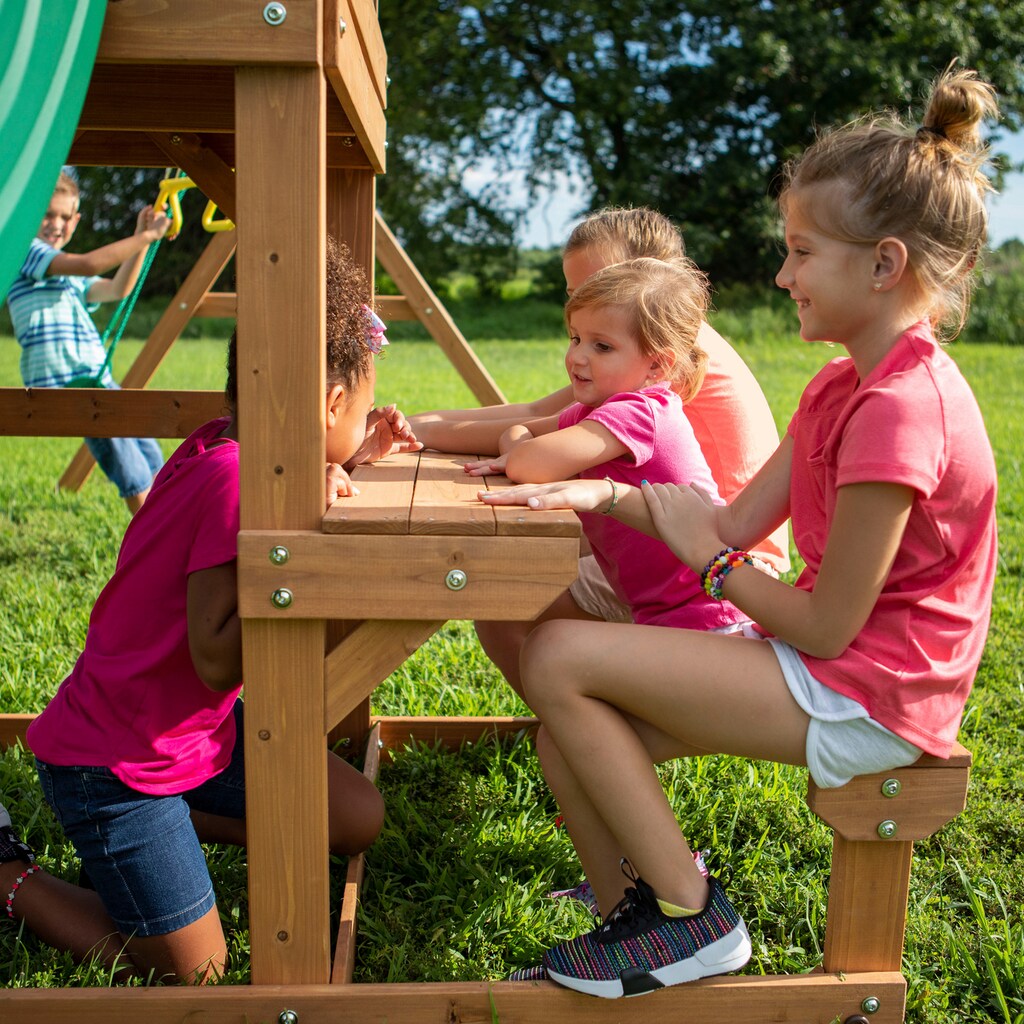 Backyard Discovery Spielturm »Belmont«, mit Schaukeln und Rutsche