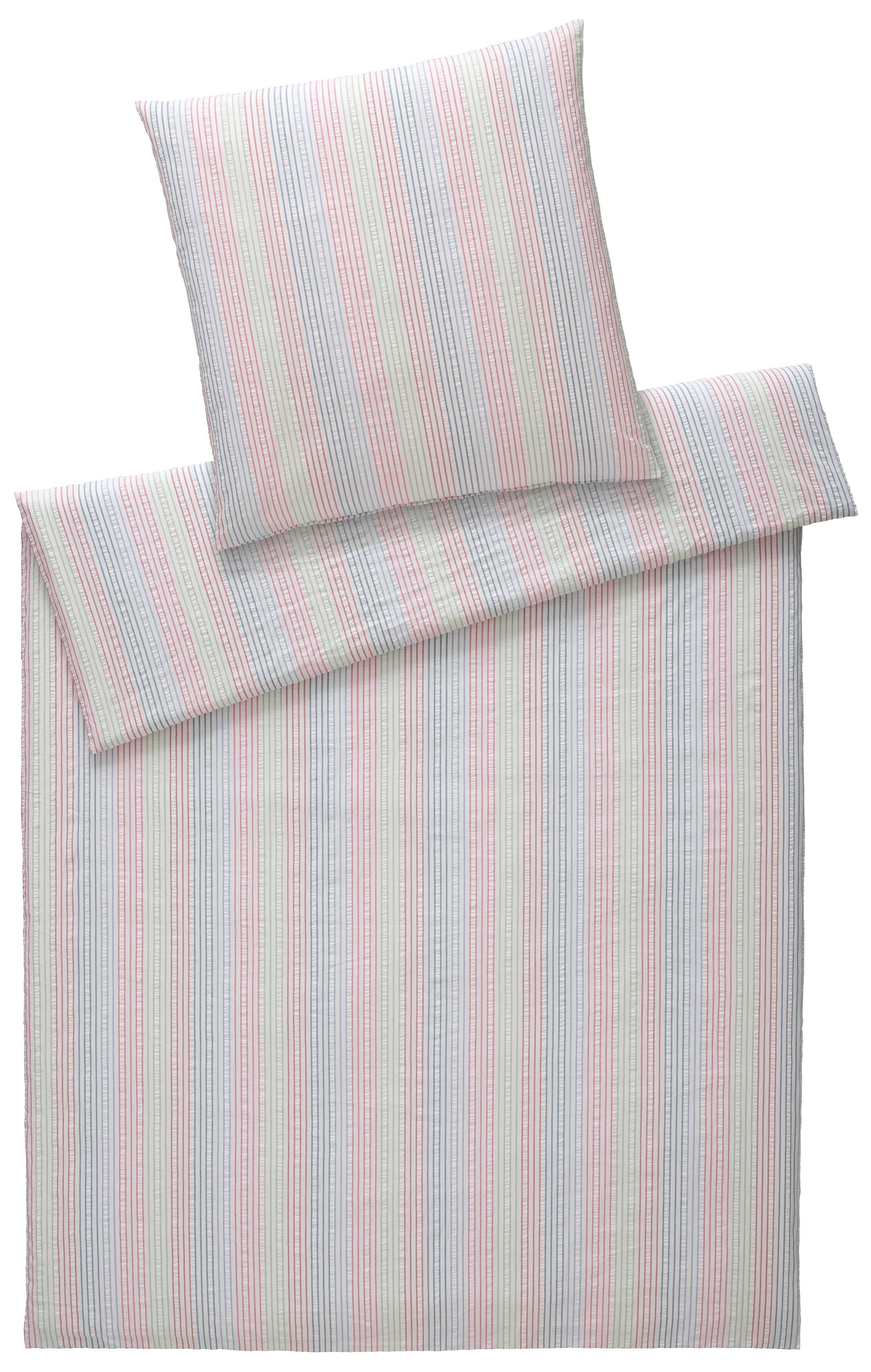 Elegante Bettwäsche "Dueodde" 2 Stk. angenehmes Hautgefühl