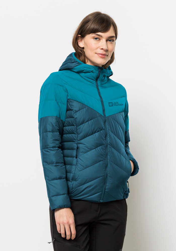 Jack Wolfskin Daunenjacke "TUNDRA DOWN HOODY W", mit Kapuze