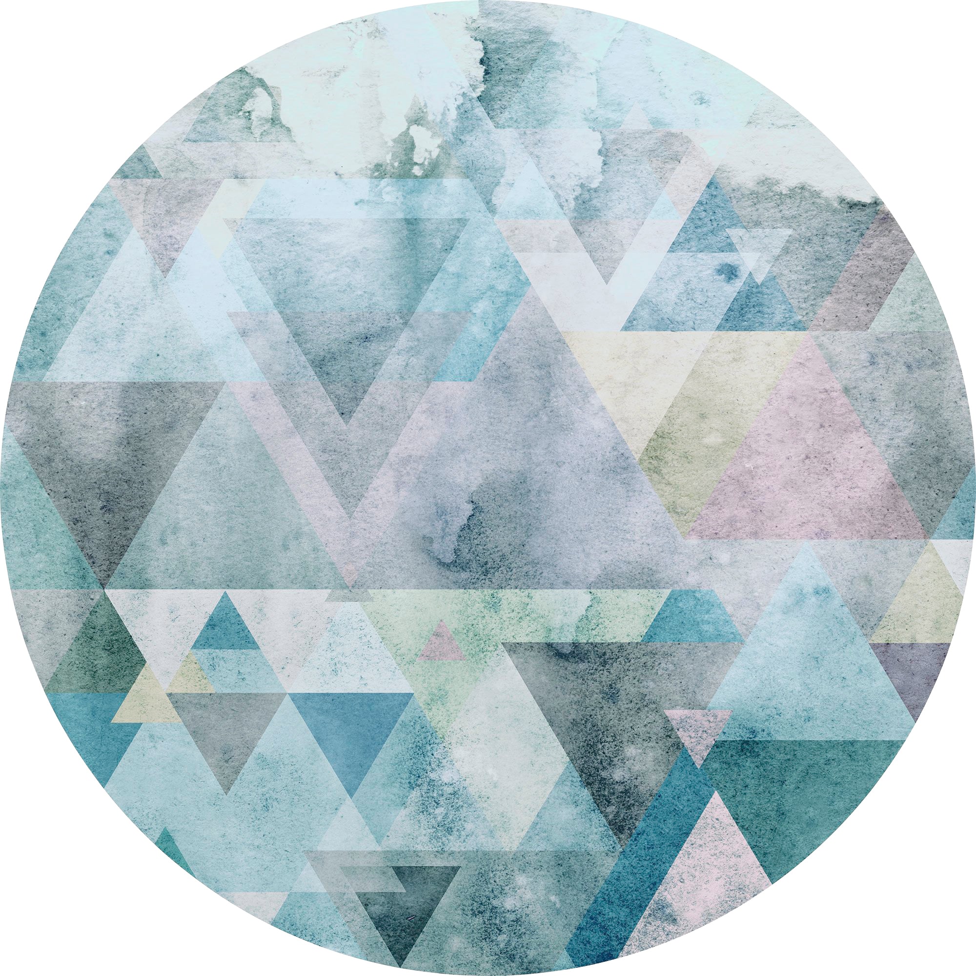 Komar Vliestapete »Blueprism« 125x125 cm (Br...