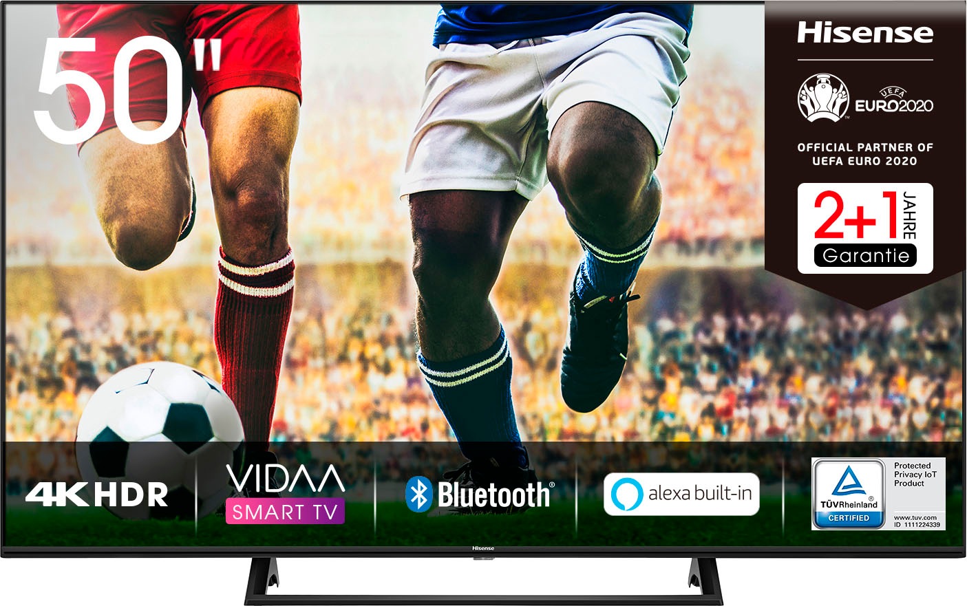 Hisense 50ae7200f Led Fernseher 126 Cm 50 Zoll 4k Ultra Hd Smart Tv Baur