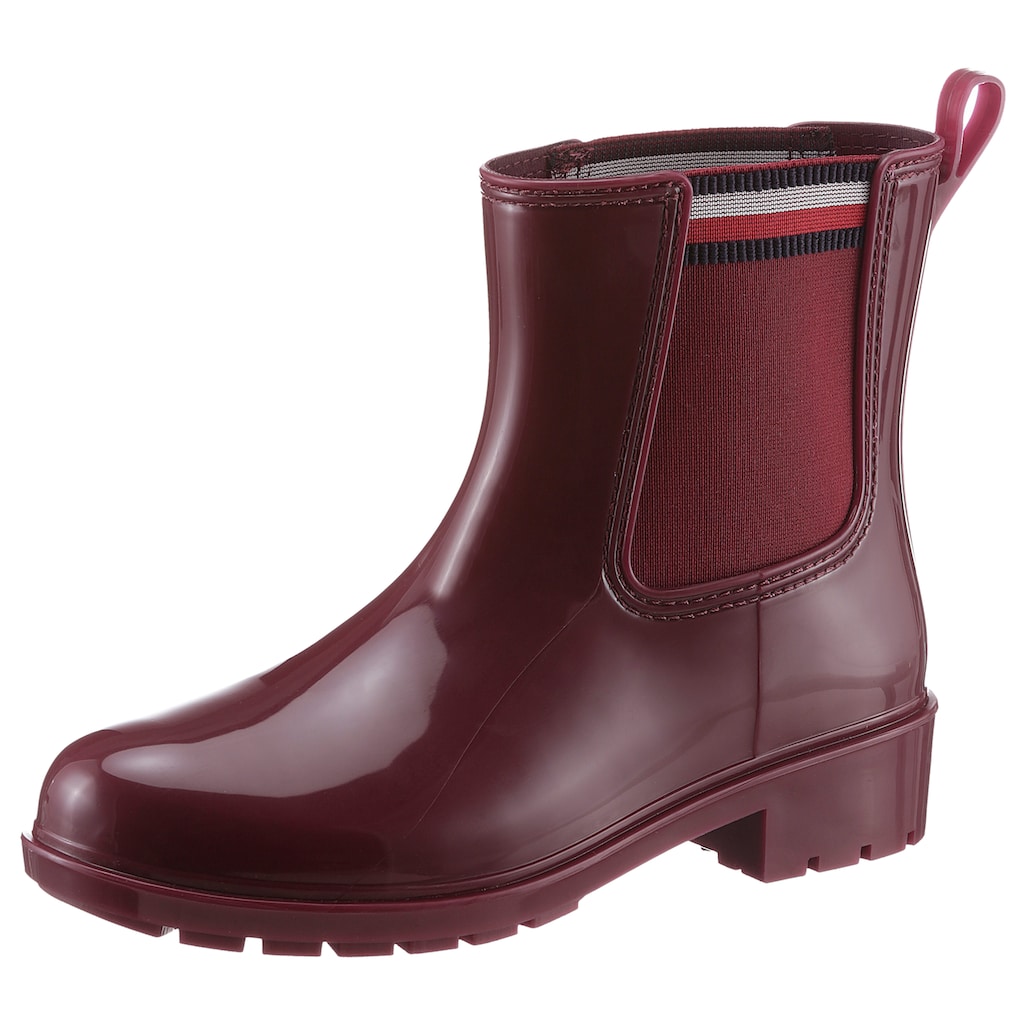 Tommy Hilfiger Chelseaboots »CORPORATE ELASTIC RAINBOOT«