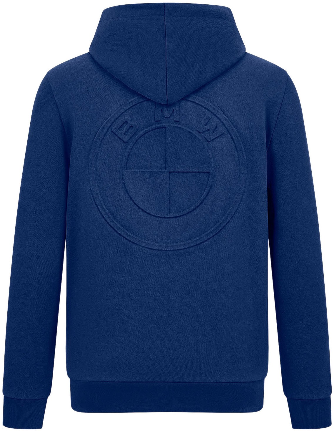 BMW Hoodie, mit farbgleichem Logo auf der Rückseite
