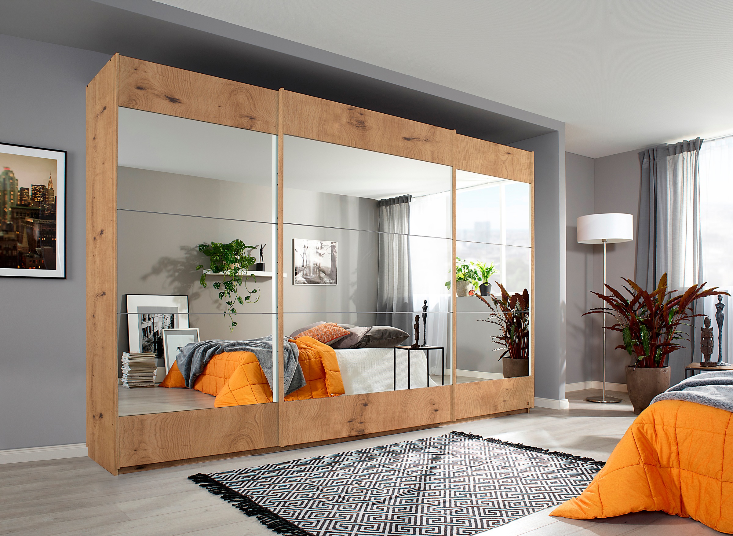 rauch Schwebetürenschrank "Kleiderschrank Schrank Garderobe Wäscheschrank A günstig online kaufen