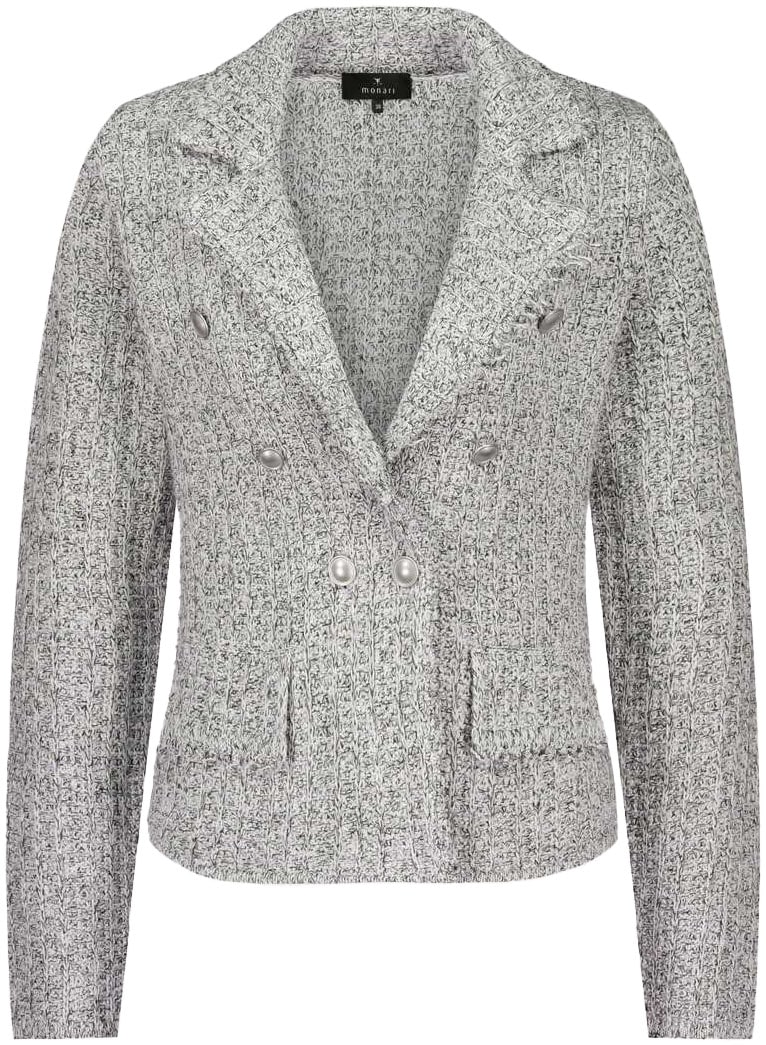 Monari Kurzblazer, mit Glitzerfäden