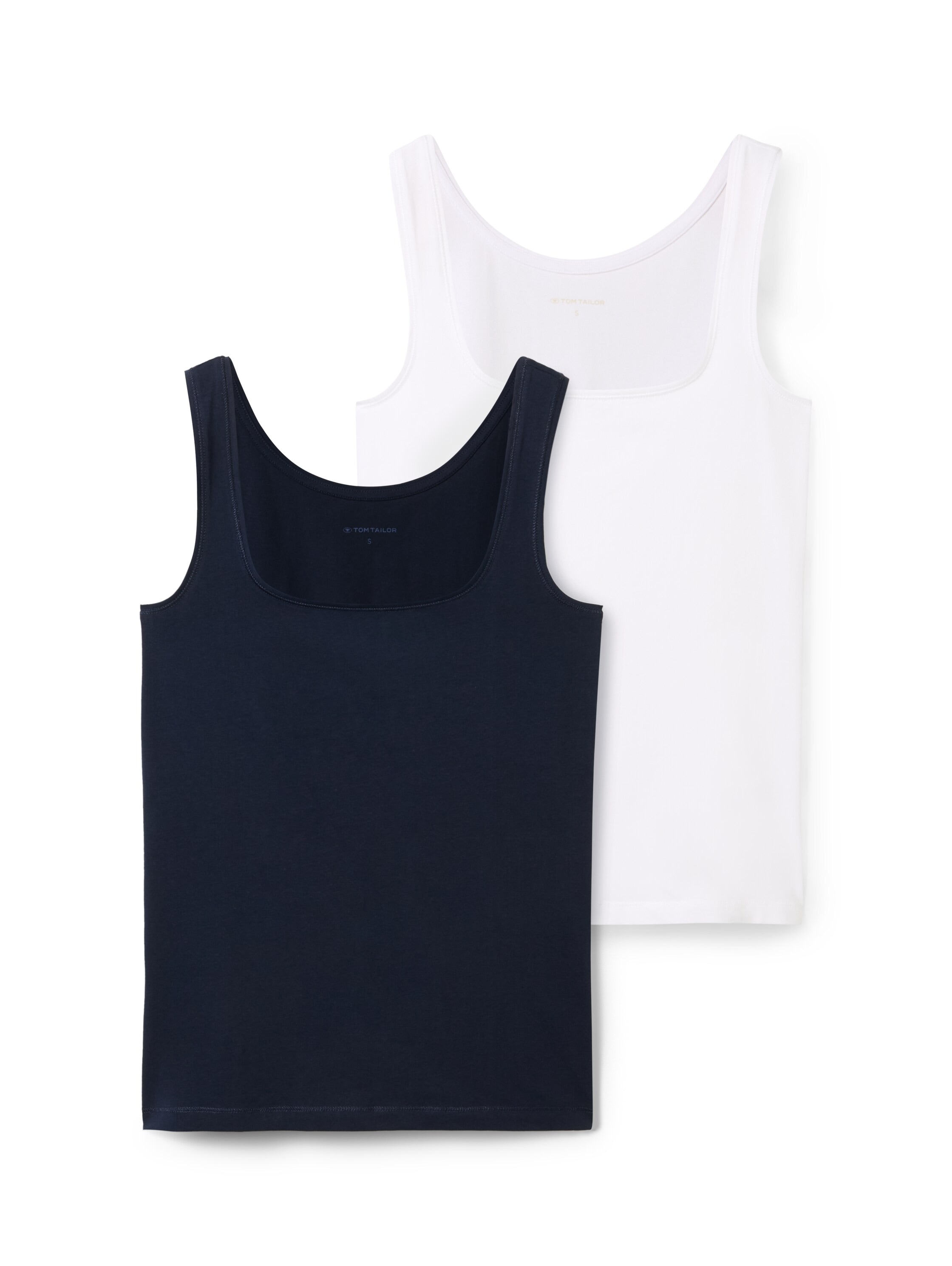 Tanktop, (Packung, 2 tlg.), im Doppelpack