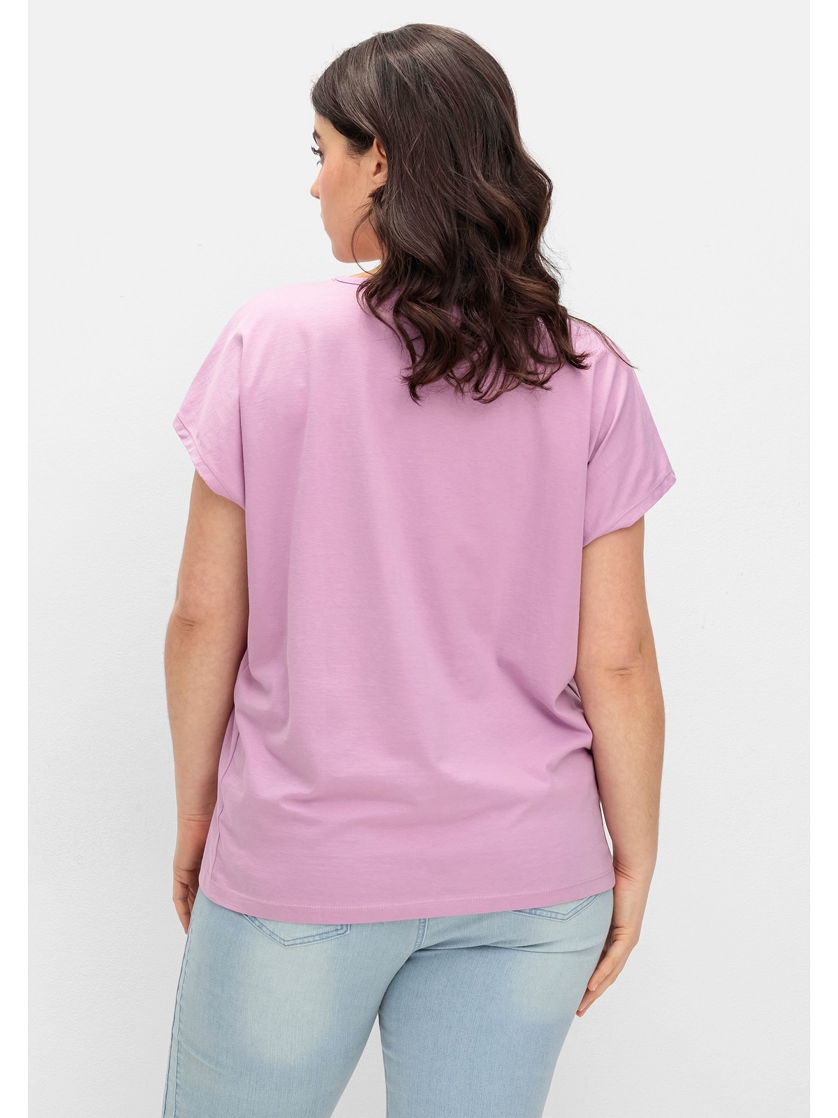 Sheego Rundhalsshirt »Große Größen«, mit Blumenprint