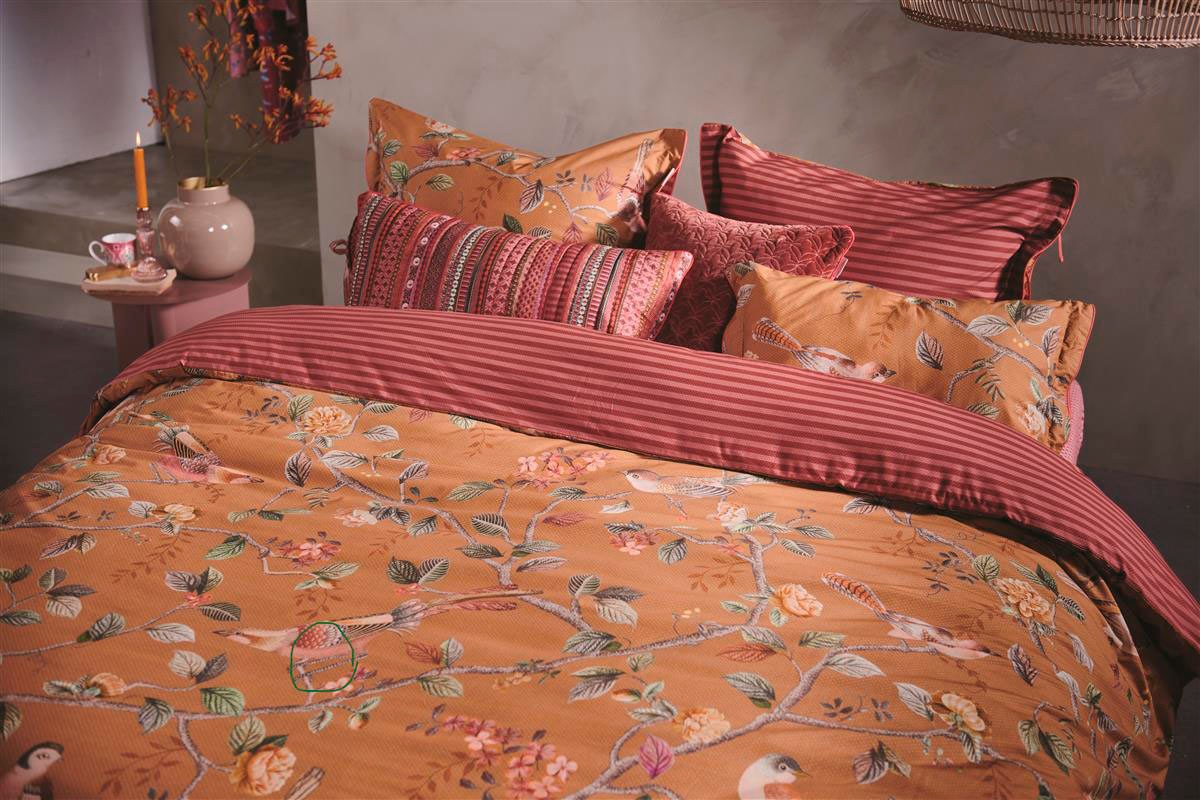 PiP Studio Wendebettwäsche »Good Nightingale« 2 Stk. tlg. aus 100% Baumwolle, Bettwäsche mit Reißverschluss, Blumen