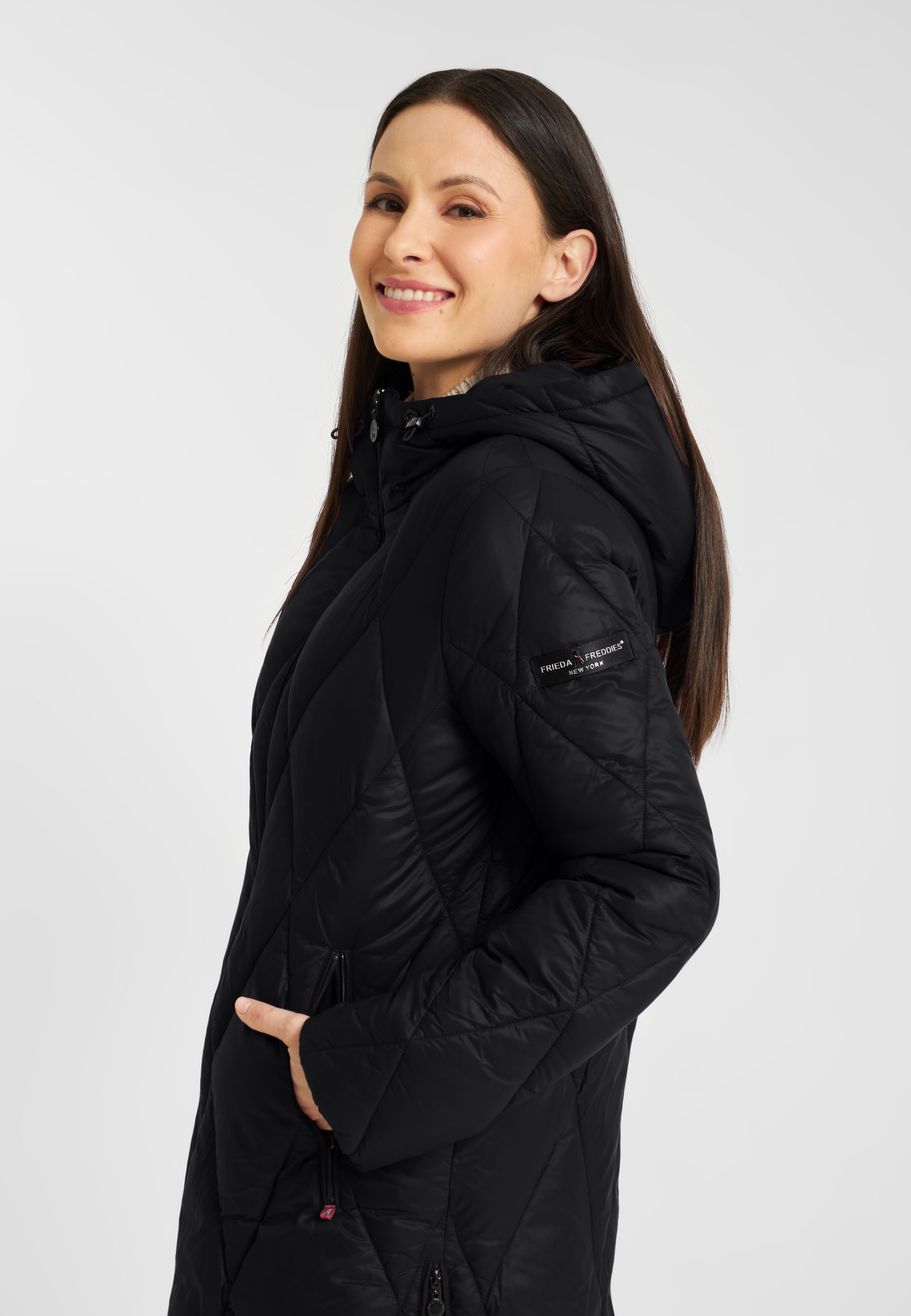 Frieda & Freddies Langmantel »Fake Down Coat / Idis«
