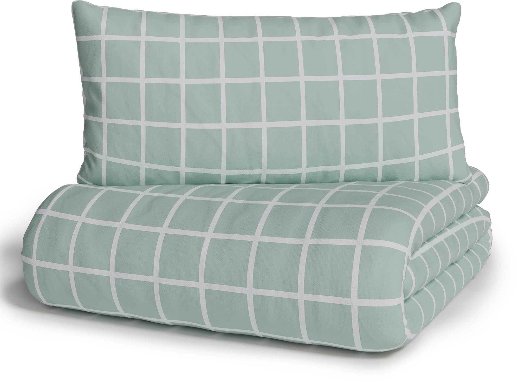 OTTO home Bettwäsche »Eemil« 2 Stk. karierte Bettwäsche, 100% Baumwolle, ab Gr. 135x200 cm