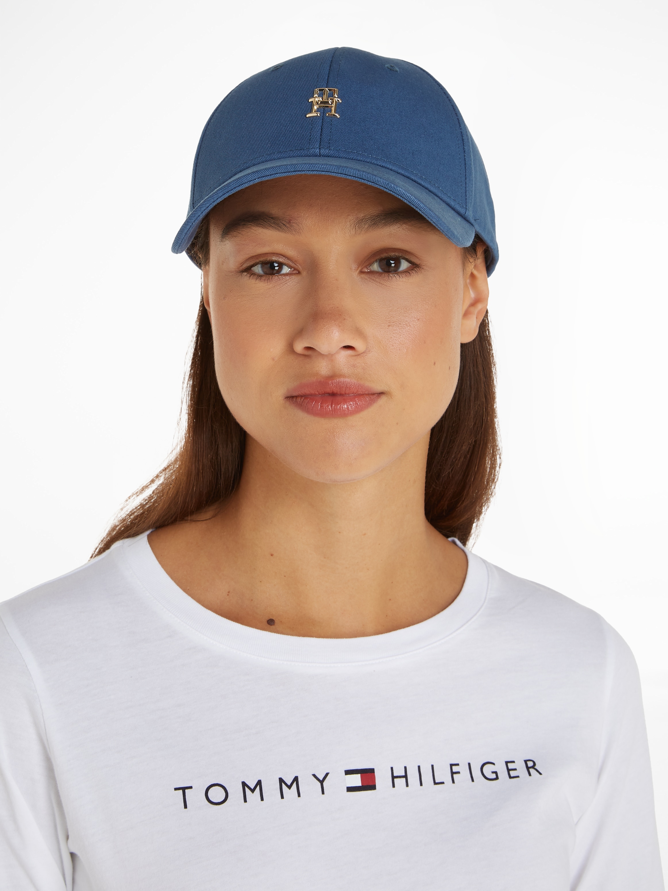 Tommy Hilfiger Baseball Cap »TH DISTINCT CAP«, mit Markenlabel