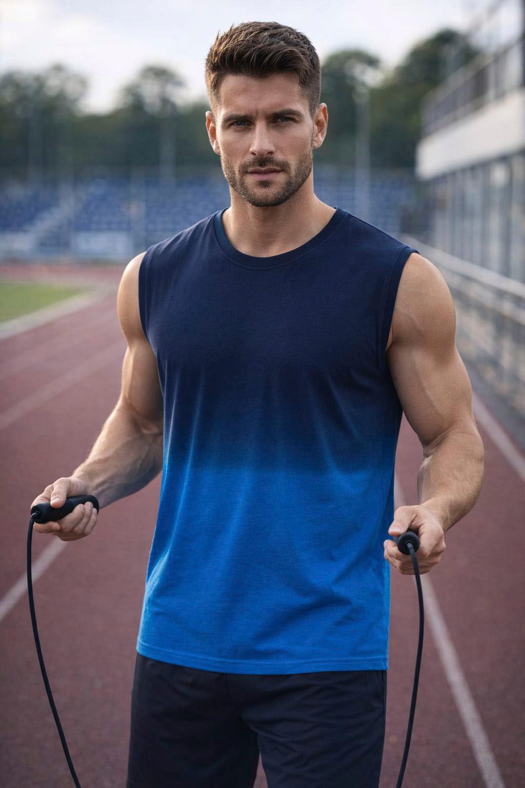 Mans World Muscleshirt "Neue Kollektion" casual Stil, normale Passform, mit Rundhalsausschnitt