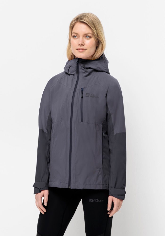Jack Wolfskin Funktionsjacke »EAGLE PEAK 2L JKT W«, mit Kapuze