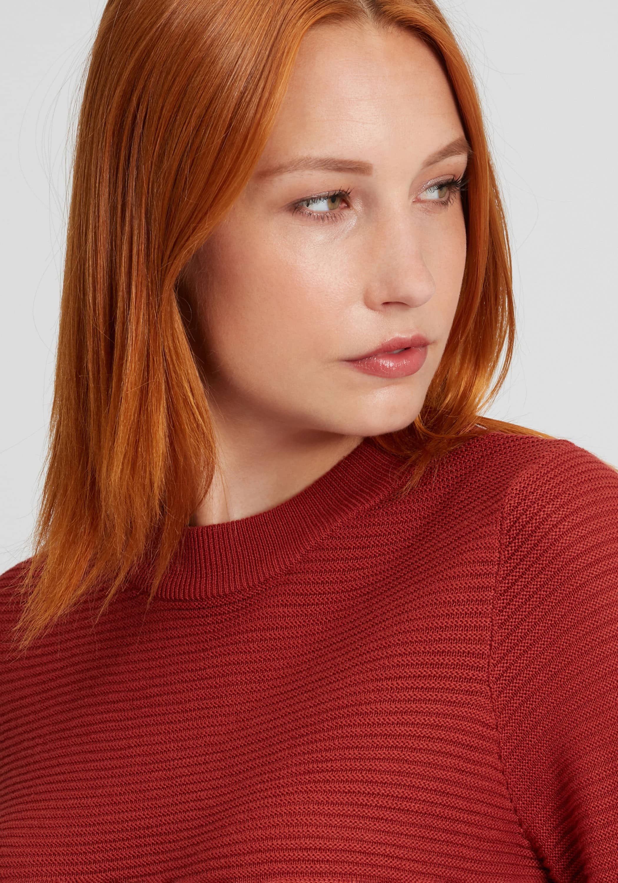 fransa Strickfleece-Pullover »Strickpullover FRFxtone«