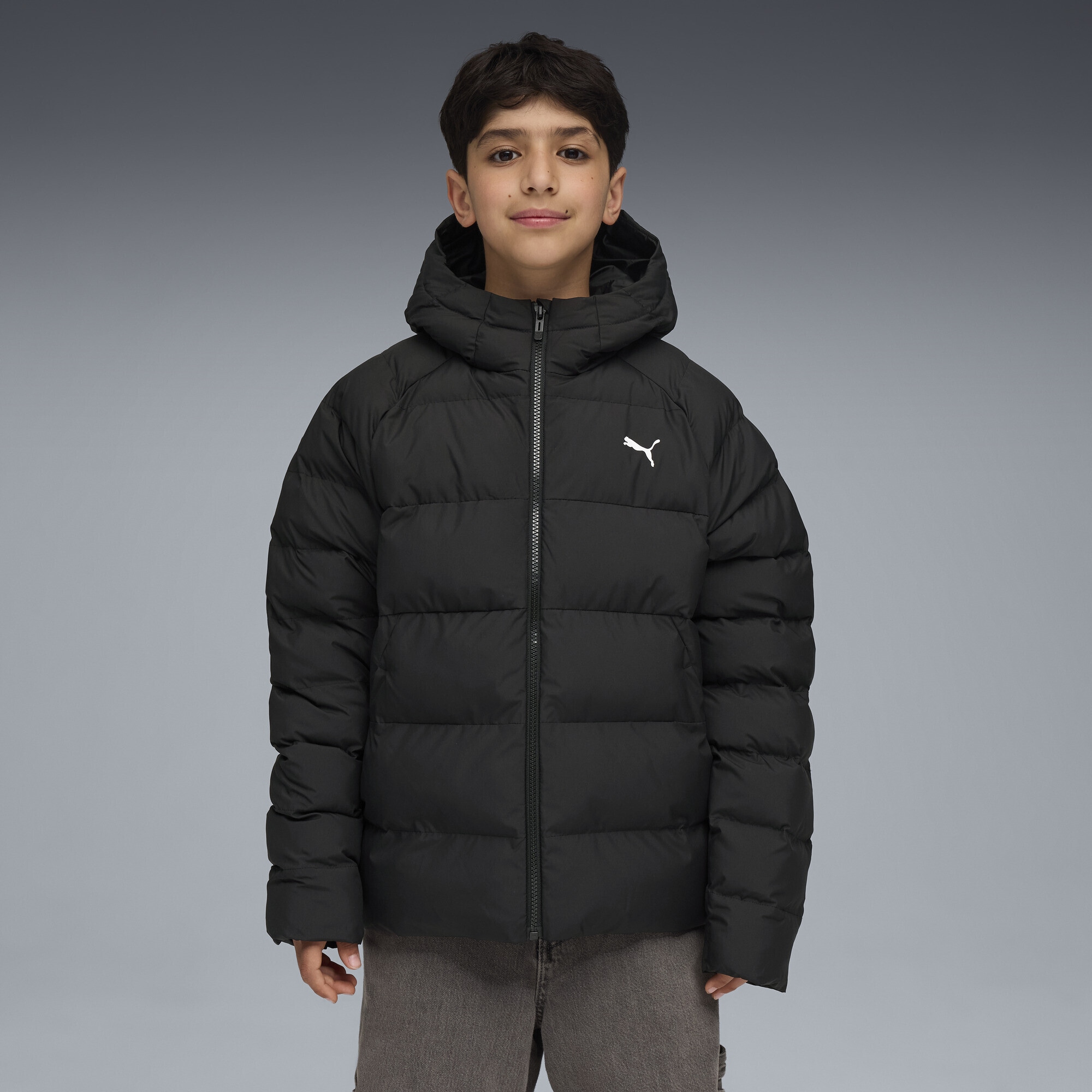 PUMA Winterjacke »Pufferjacke mit Kapuze Jugendliche«