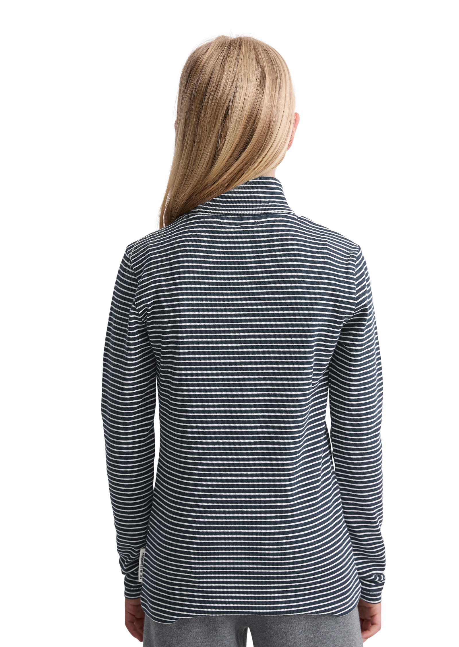 Marc O'Polo Langarmshirt »mit feiner Rippstruktur«