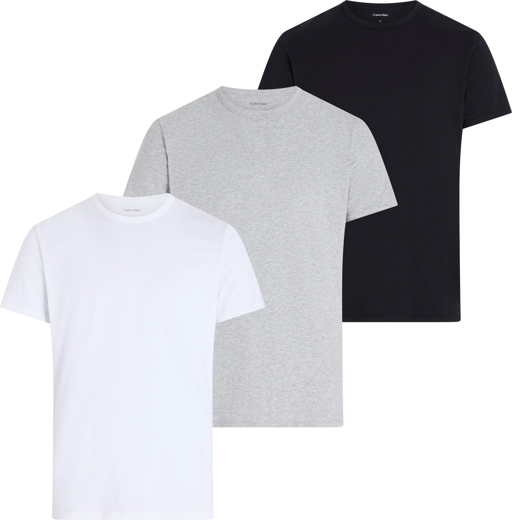 Calvin Klein Underwear T-Shirt "SHORT SLEEVE CREW NECK 3PK", 3 Stk. mit Log günstig online kaufen