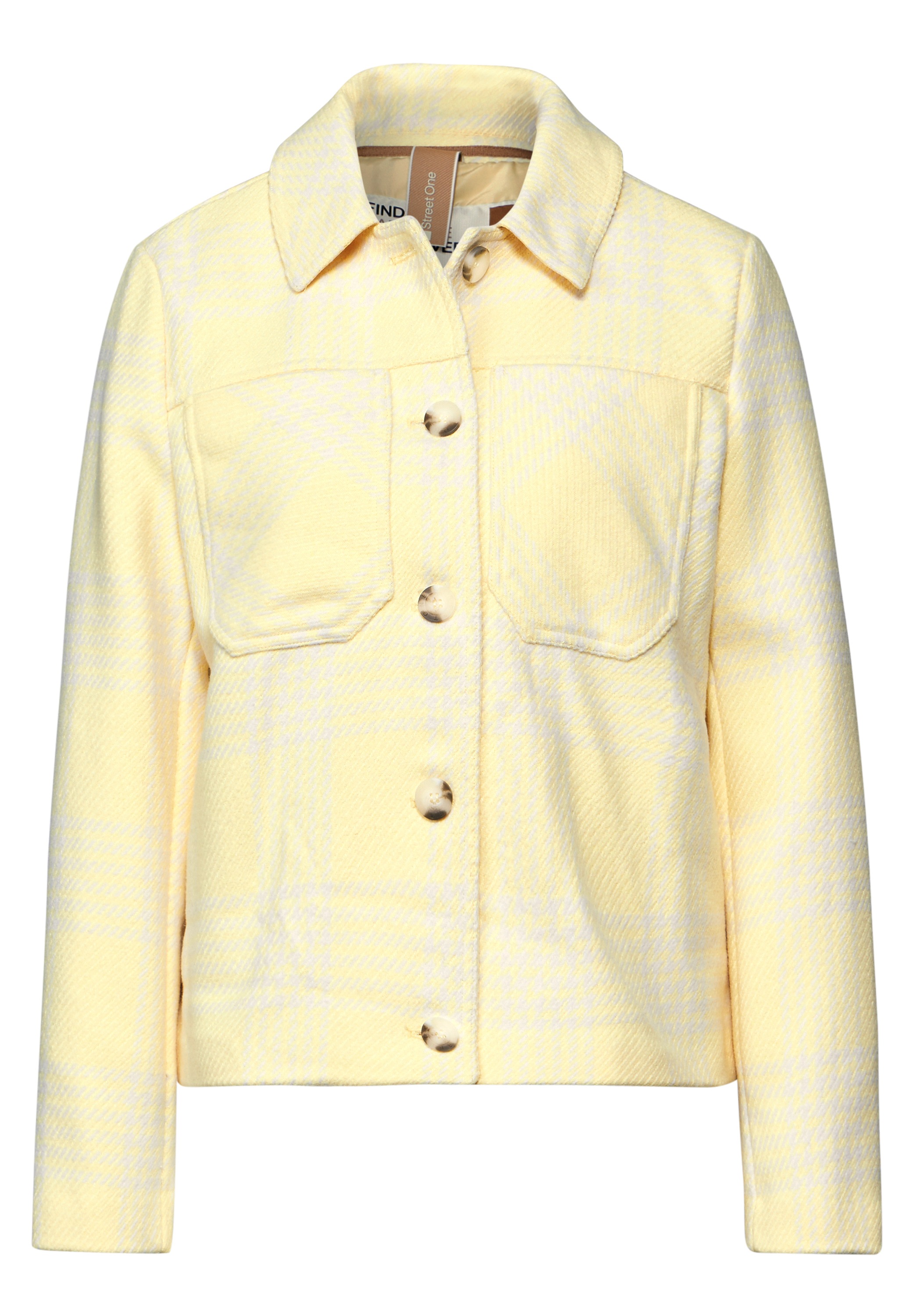 STREET ONE Kurzjacke, ohne Kapuze, mit Knopfleiste