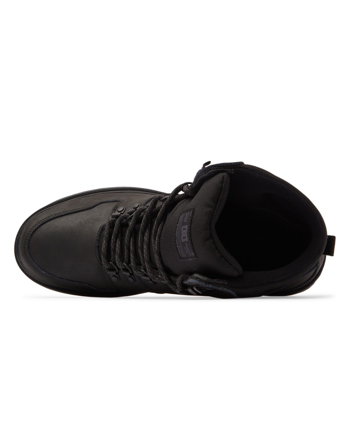 Stiefel DC SHOES "Peary Tr", Herren, Gr. 8,5(41), schwarz (schwarz, schwarz), Obermaterial:Obermaterial: Leder (Kuh) / Futter: Textil / Außensohle: Gummi;, Schuhe Stiefel 3