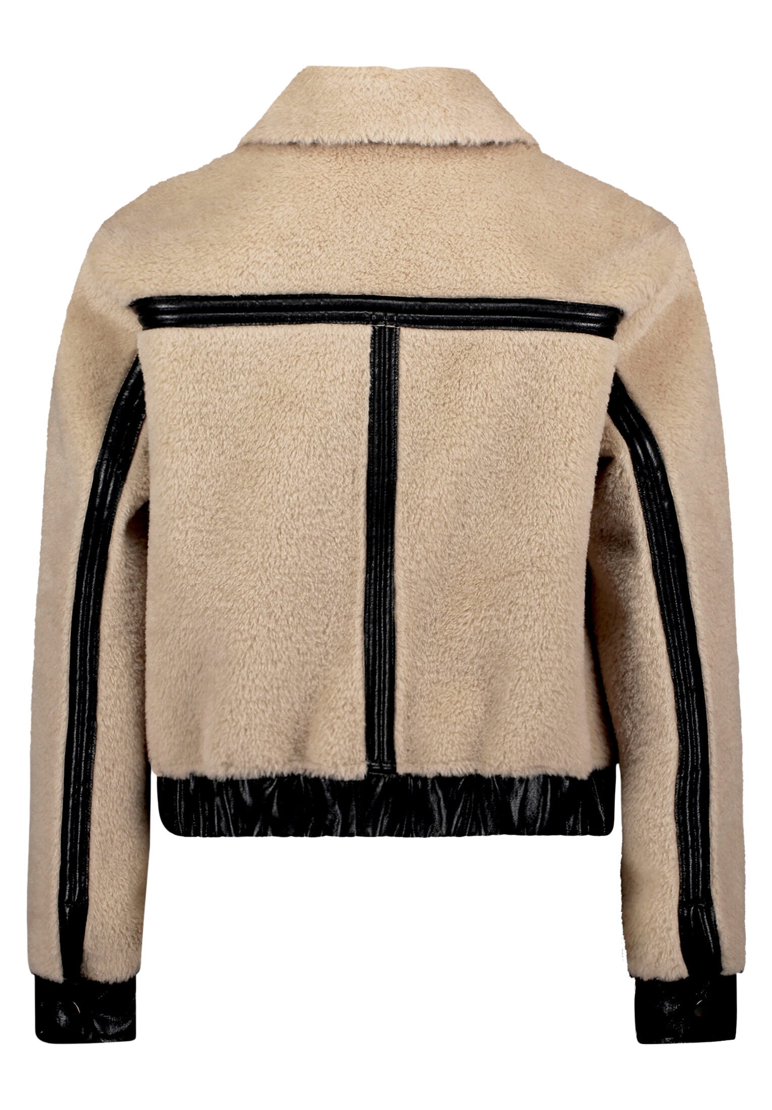 Amber & June Plüschjacke »Damen mit Kragen«