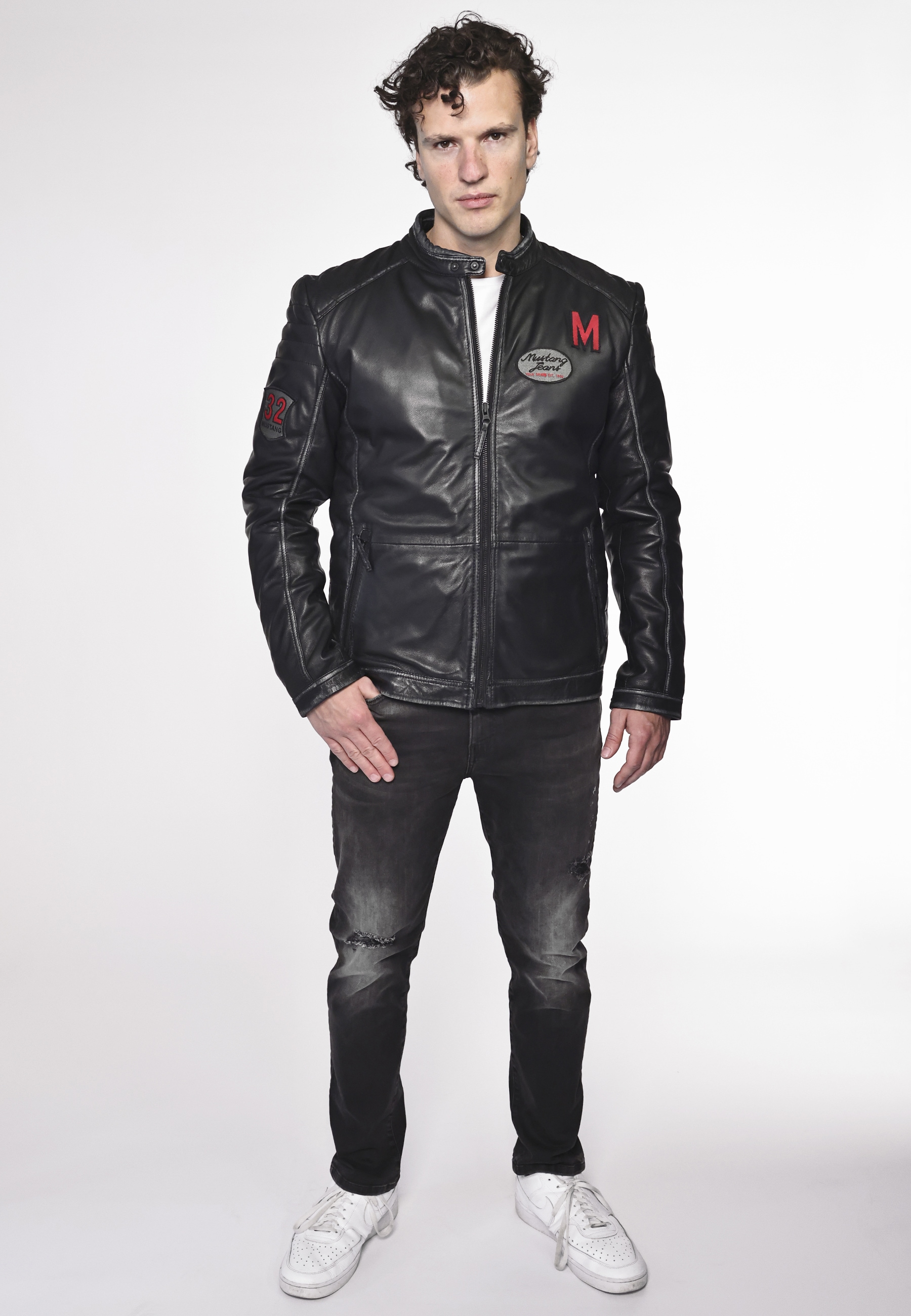 MUSTANG Lederjacke "3102139"