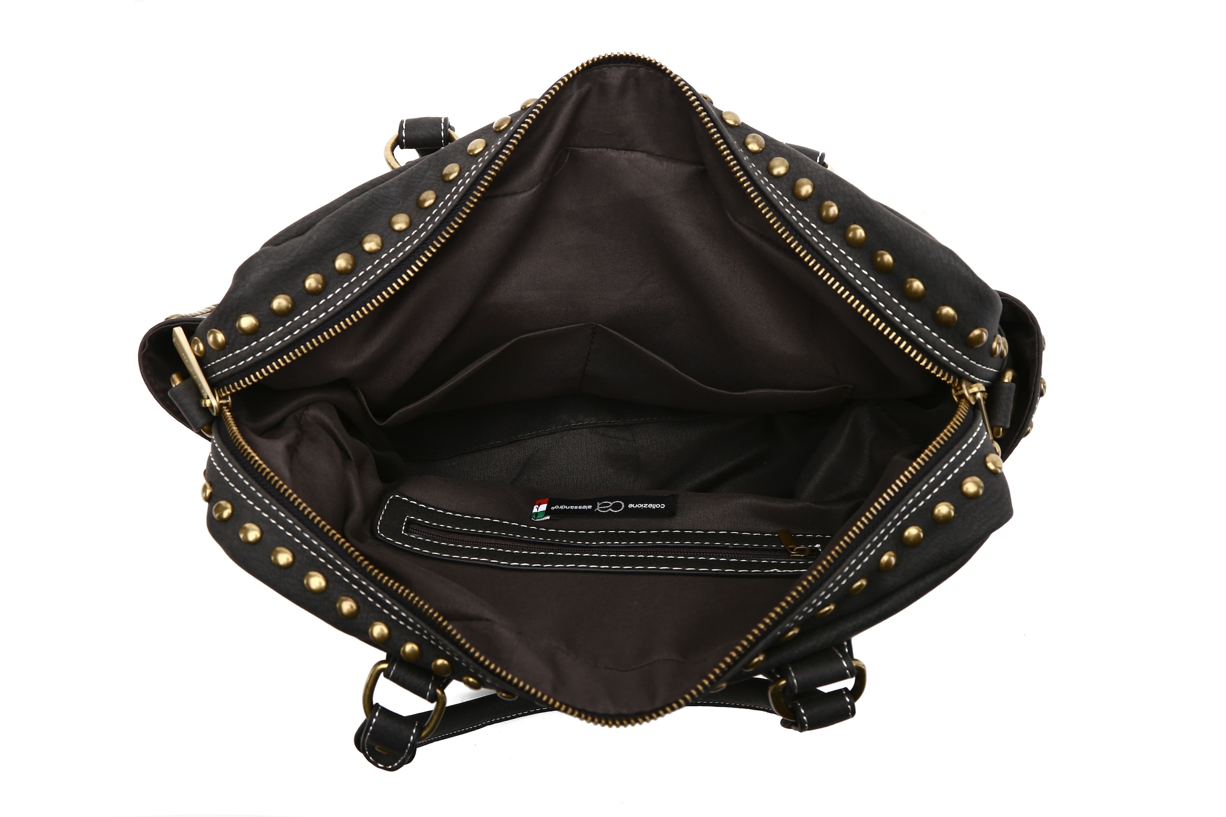COLLEZIONE ALESSANDRO Schultertasche »Madrid«, mit 2 Seitenfächern
