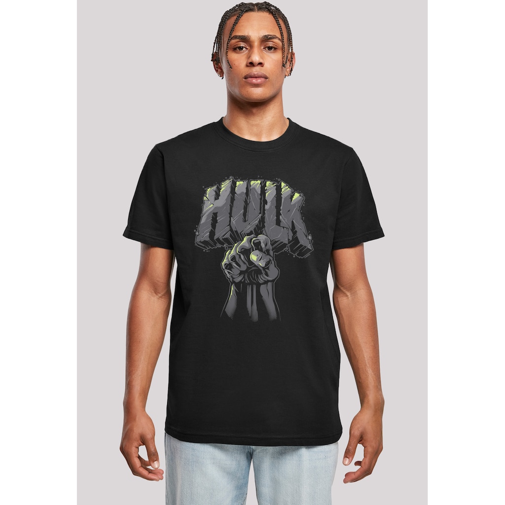 F4NT4STIC T-Shirt »T-Shirt 'Marvel Hulk Punch Logo'«