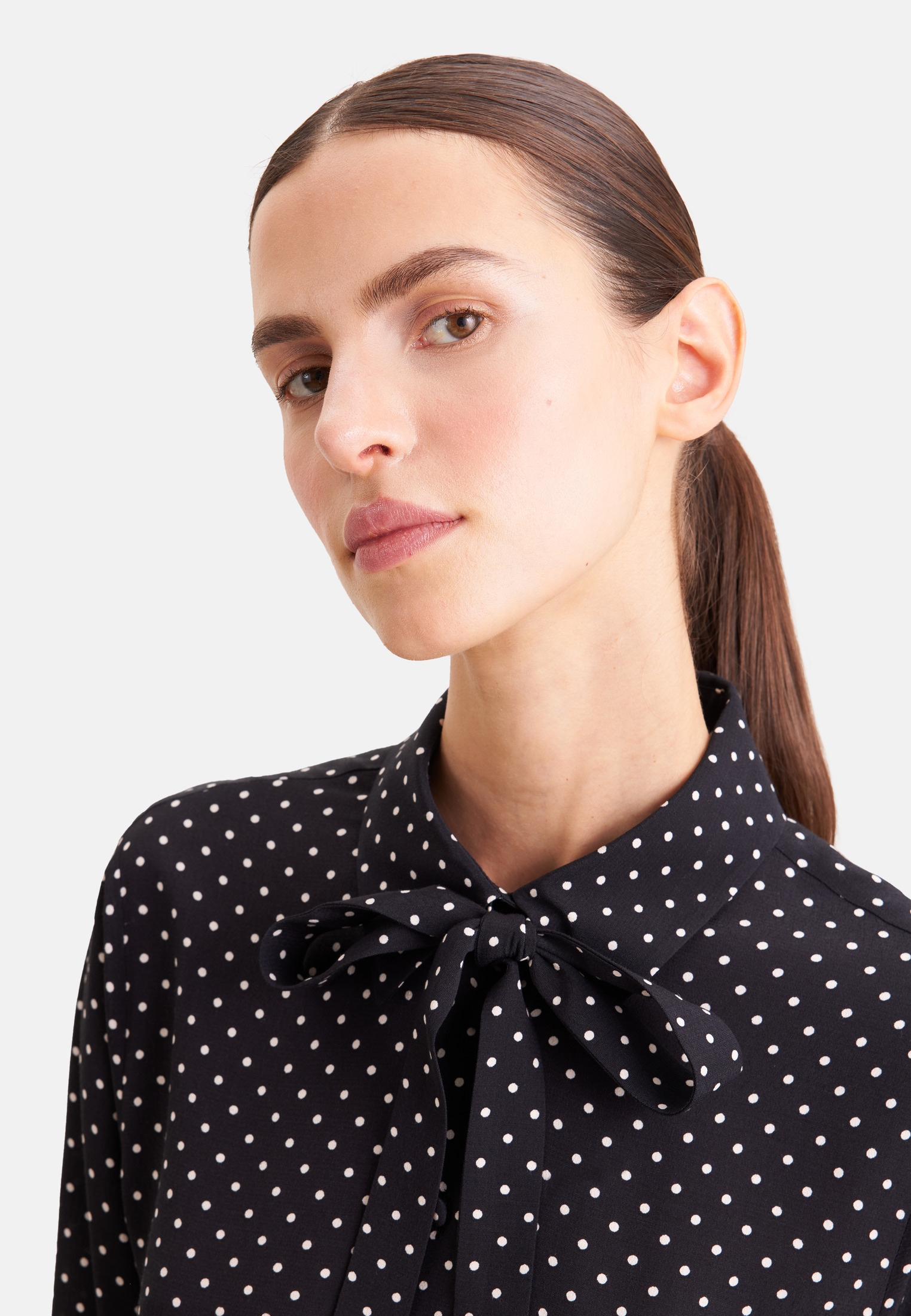 seidensticker Klassische Bluse 1/1 Kragen Druck