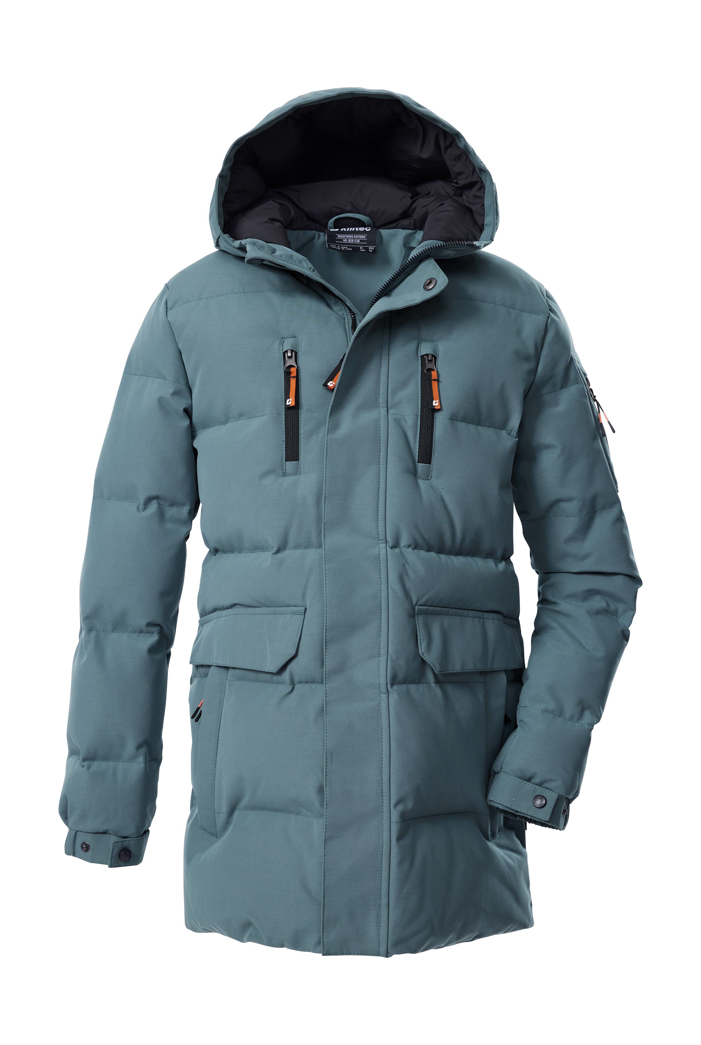 Killtec Steppmantel "KOW 238 BYS QLTD PRK" Winddichter, wasserabweisender Kinderparka mit verstellbaren Ärmeln