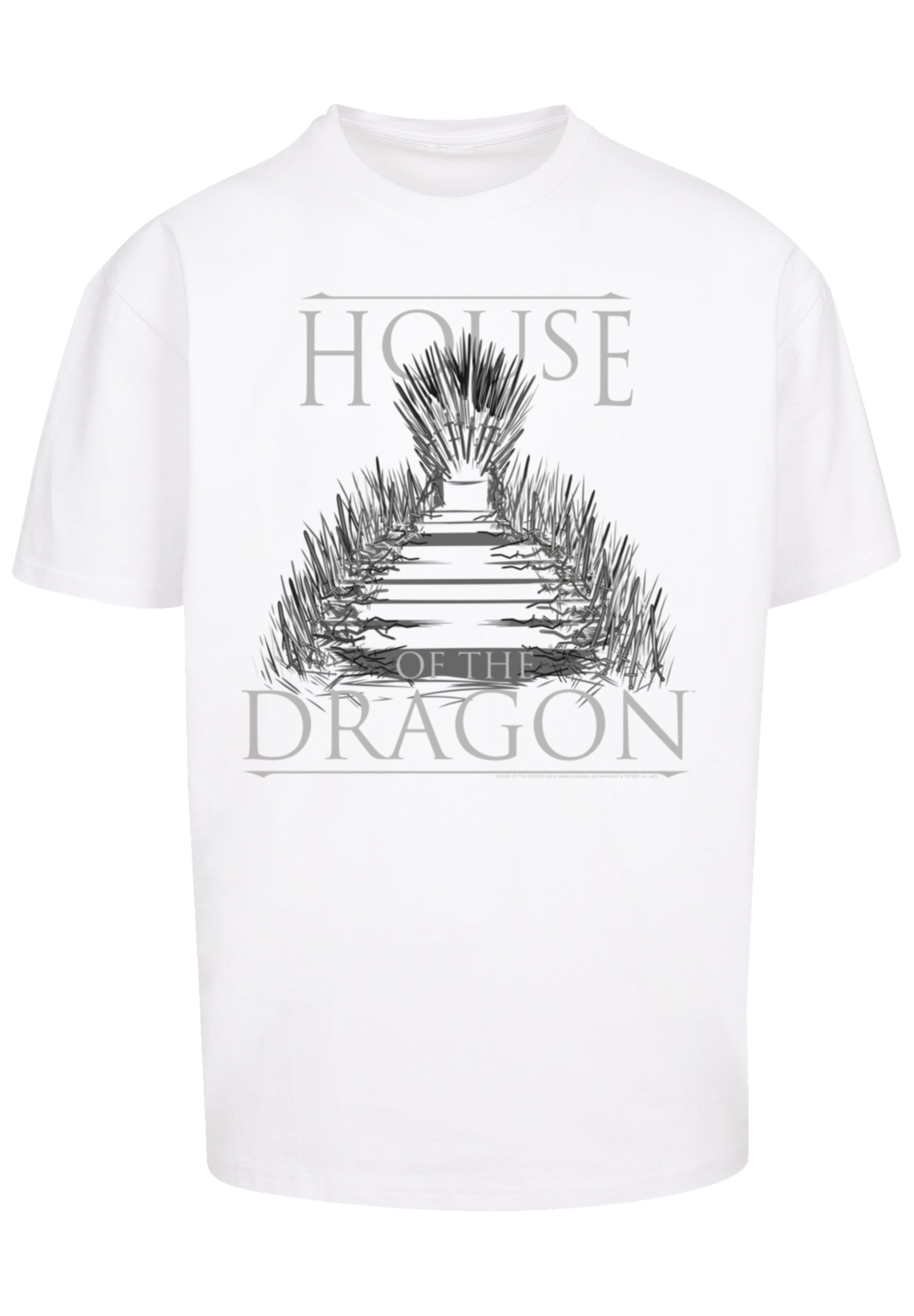 F4NT4STIC T-Shirt »House Of The Dragon Throne«, Premium Qualität