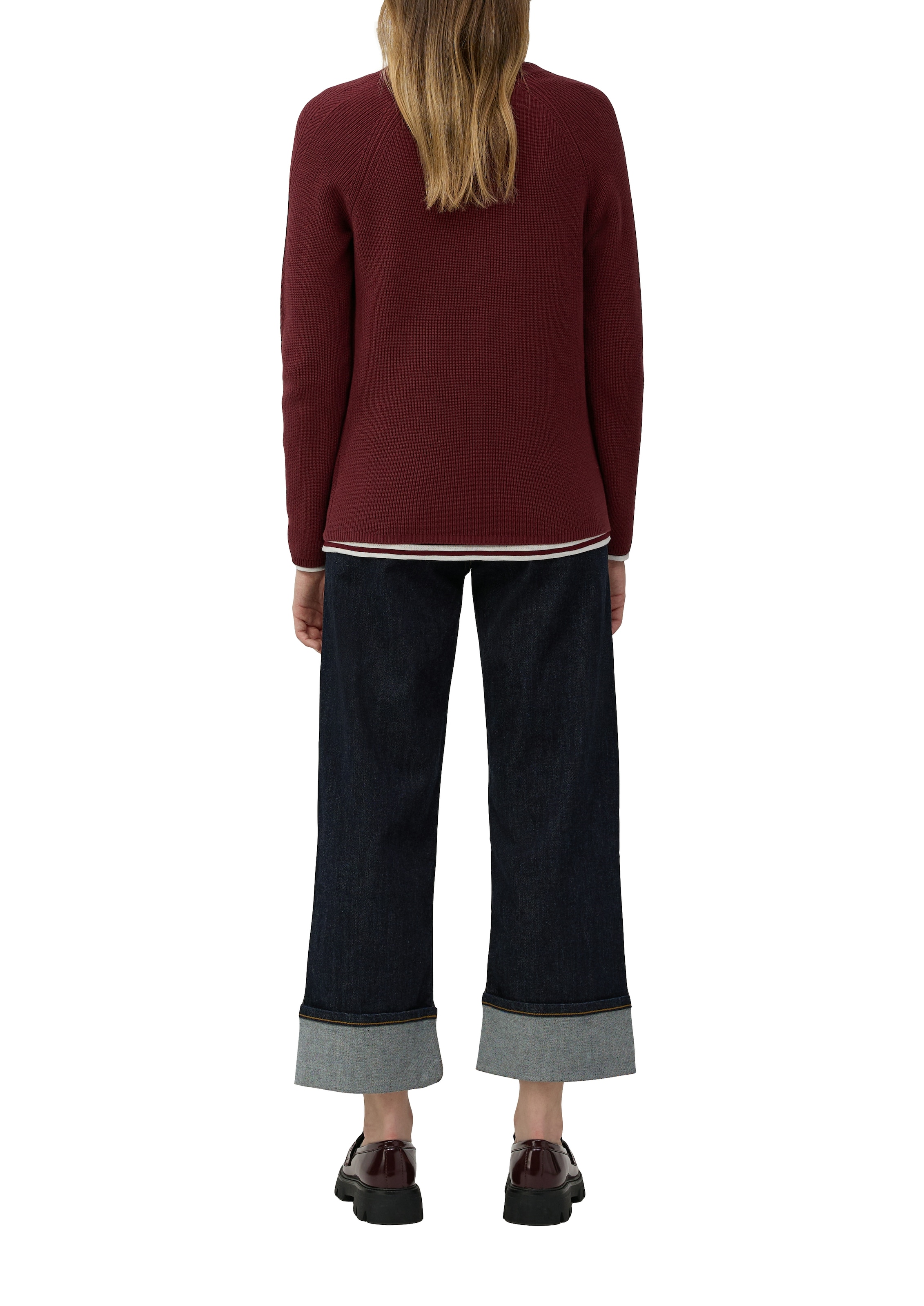 s.Oliver Strickpullover, mit V-Ausschnitt