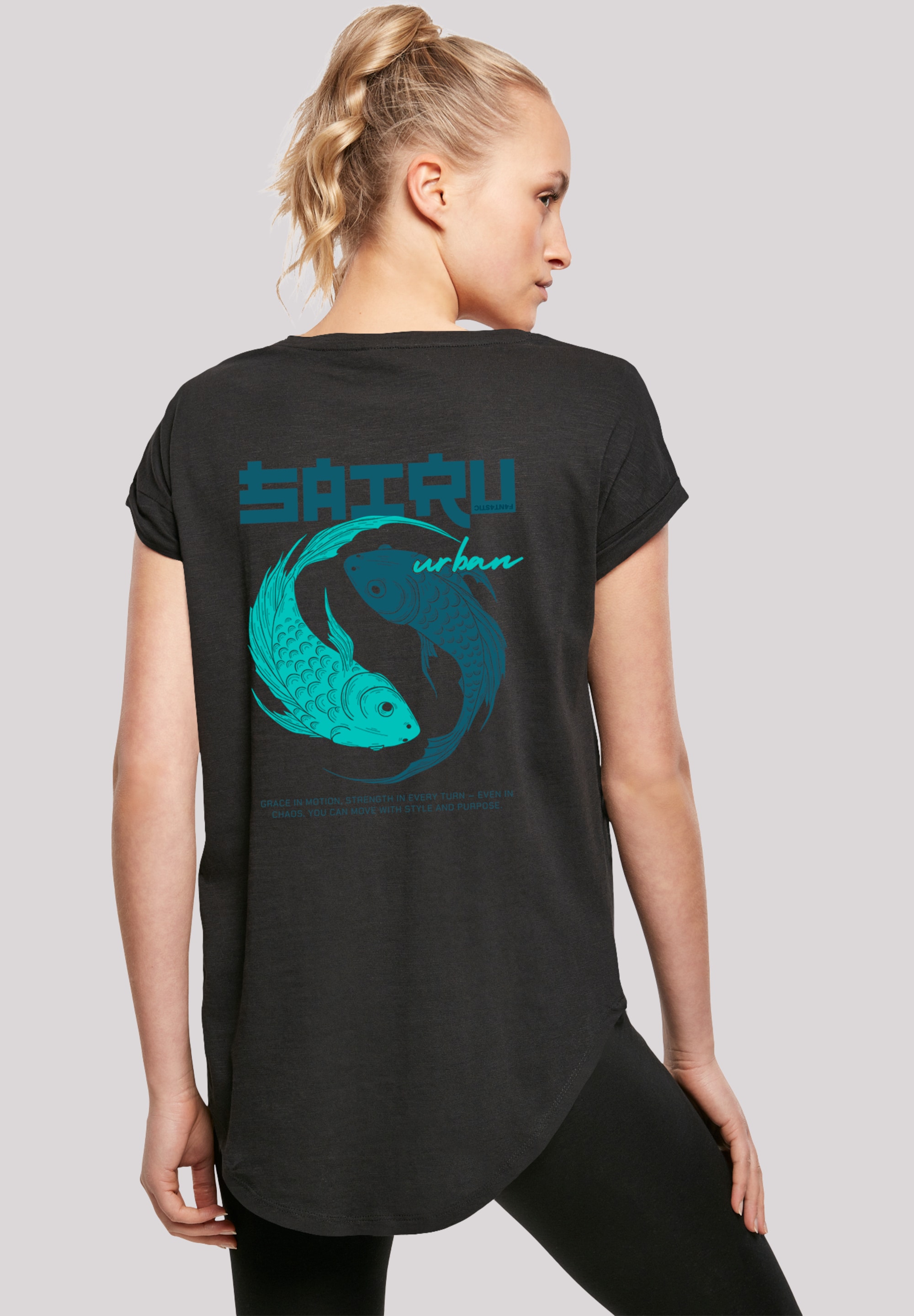 F4NT4STIC T-Shirt »Koi Fish Japan Streetstyle«, Japan Streetwear Styles