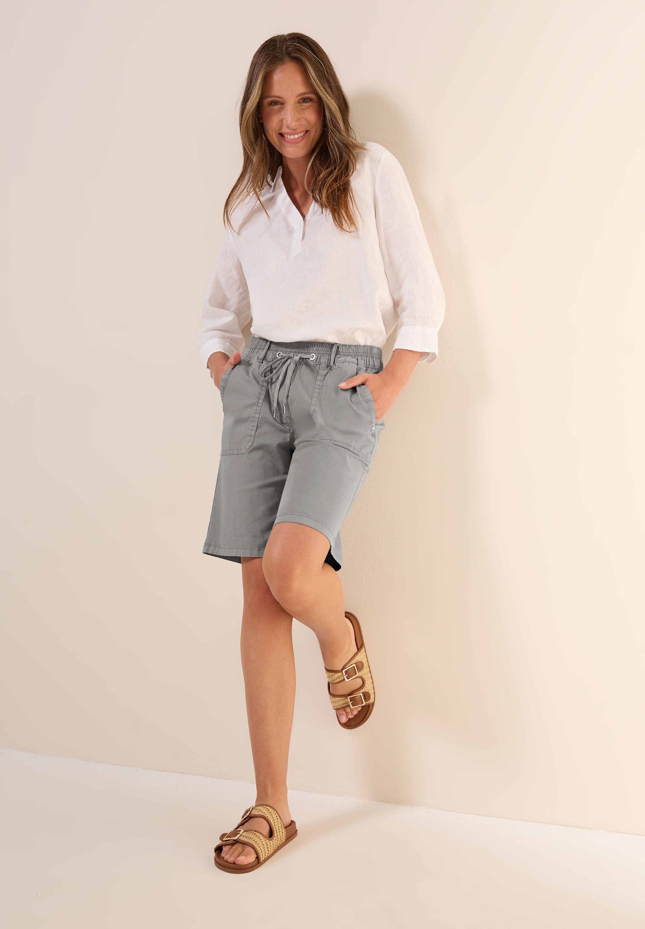 Cecil Shorts "Style Tracey", mit elastischem Bund und Tunnelzug günstig online kaufen