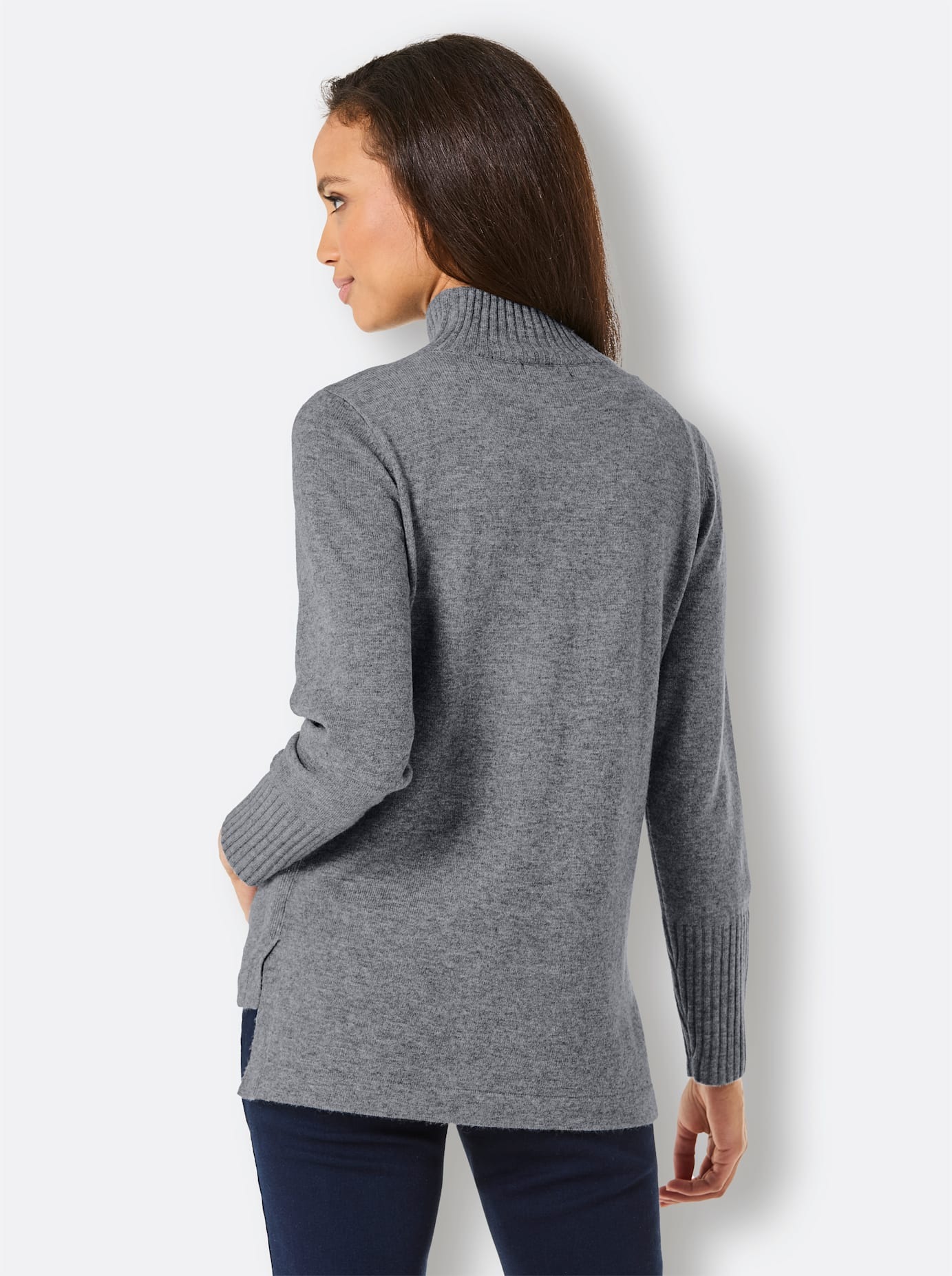 CREATION L PREMIUM Stehkragenpullover »Kaschmir-Merino-Pullover«