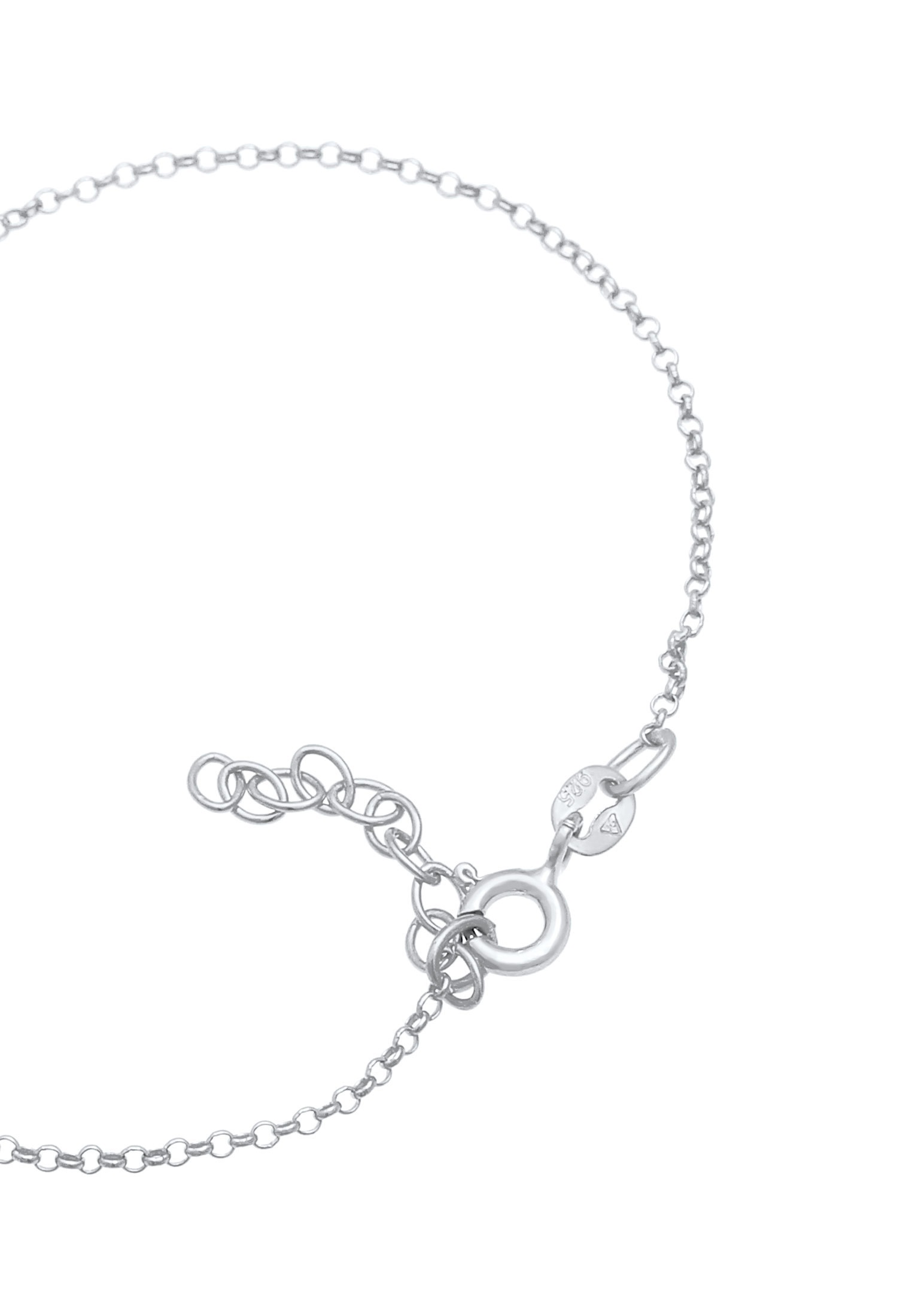 Elli Armband »Evil Eye Auge Symbol Emaille 925er Silber«