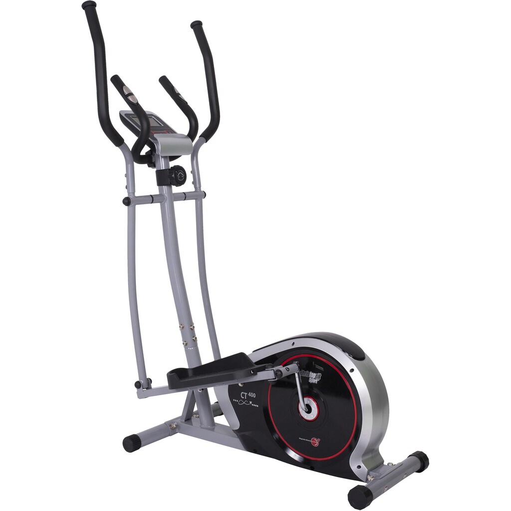 Christopeit Sport® Crosstrainer »CT 400«, Computer mit Tablet- und Smartphonehalterung