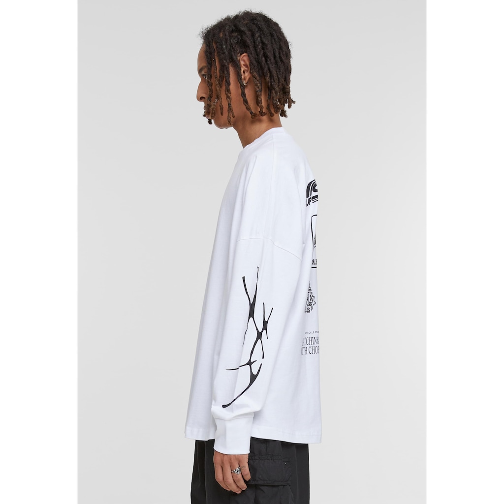 Upscale by Mister Tee Rundhalspullover »Upscale by Mister Tee Herren Collection cut on Longsleeve«, (1 tlg.)