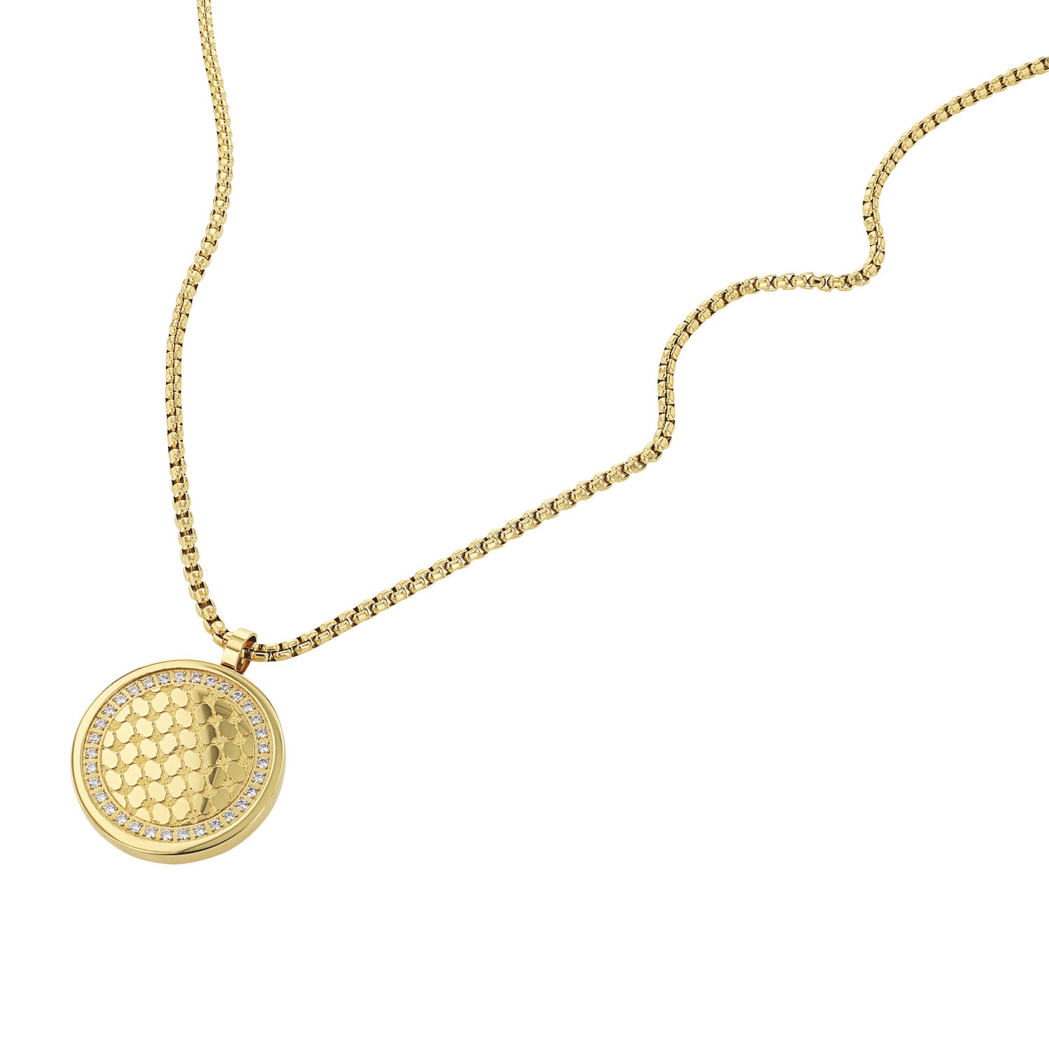 JOOP! Kette mit Anhänger mit Zirkonia (synth.)