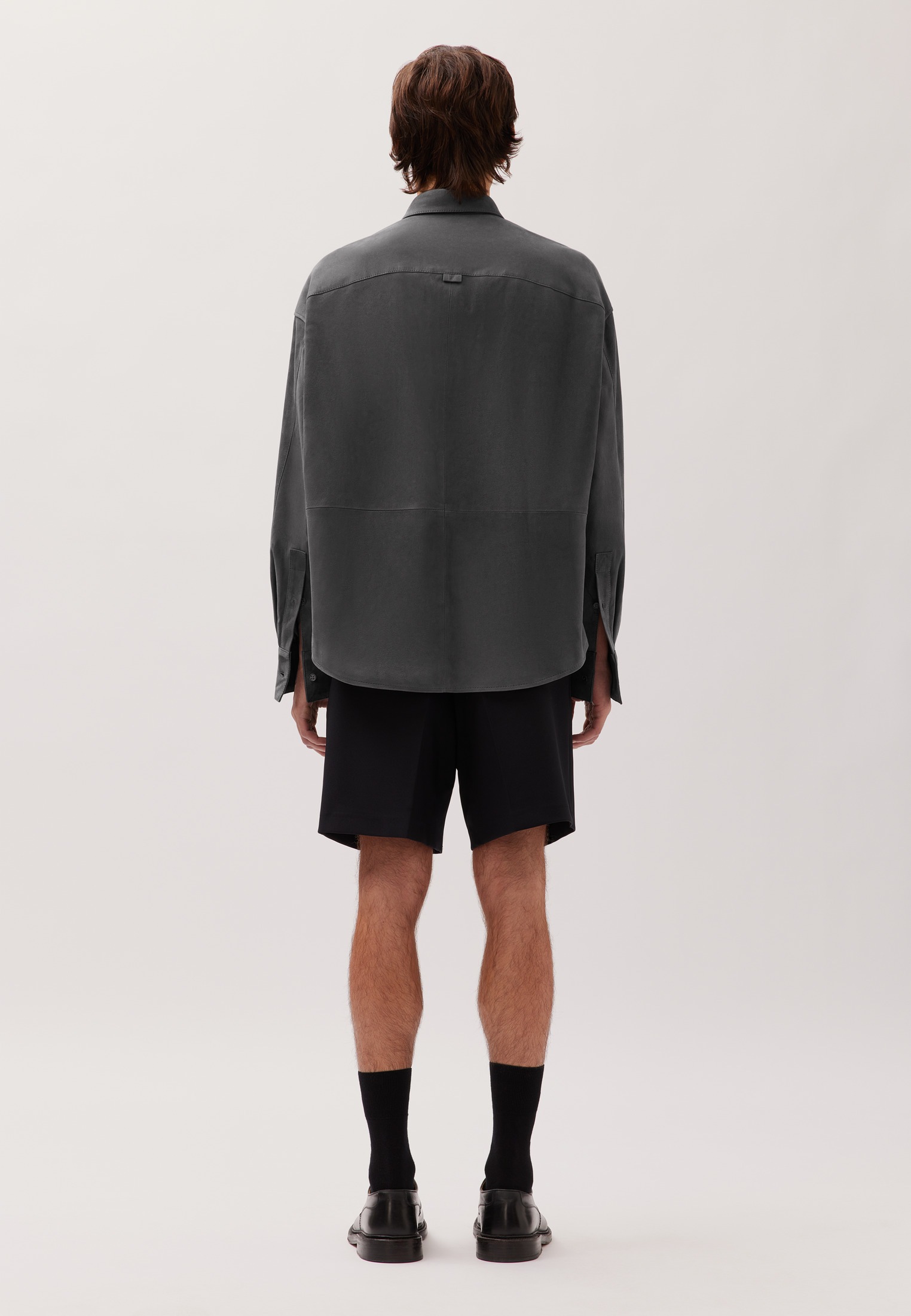 studio seidensticker Businesshemd »Studio« Oversized 1/1 Kentkragen Leder