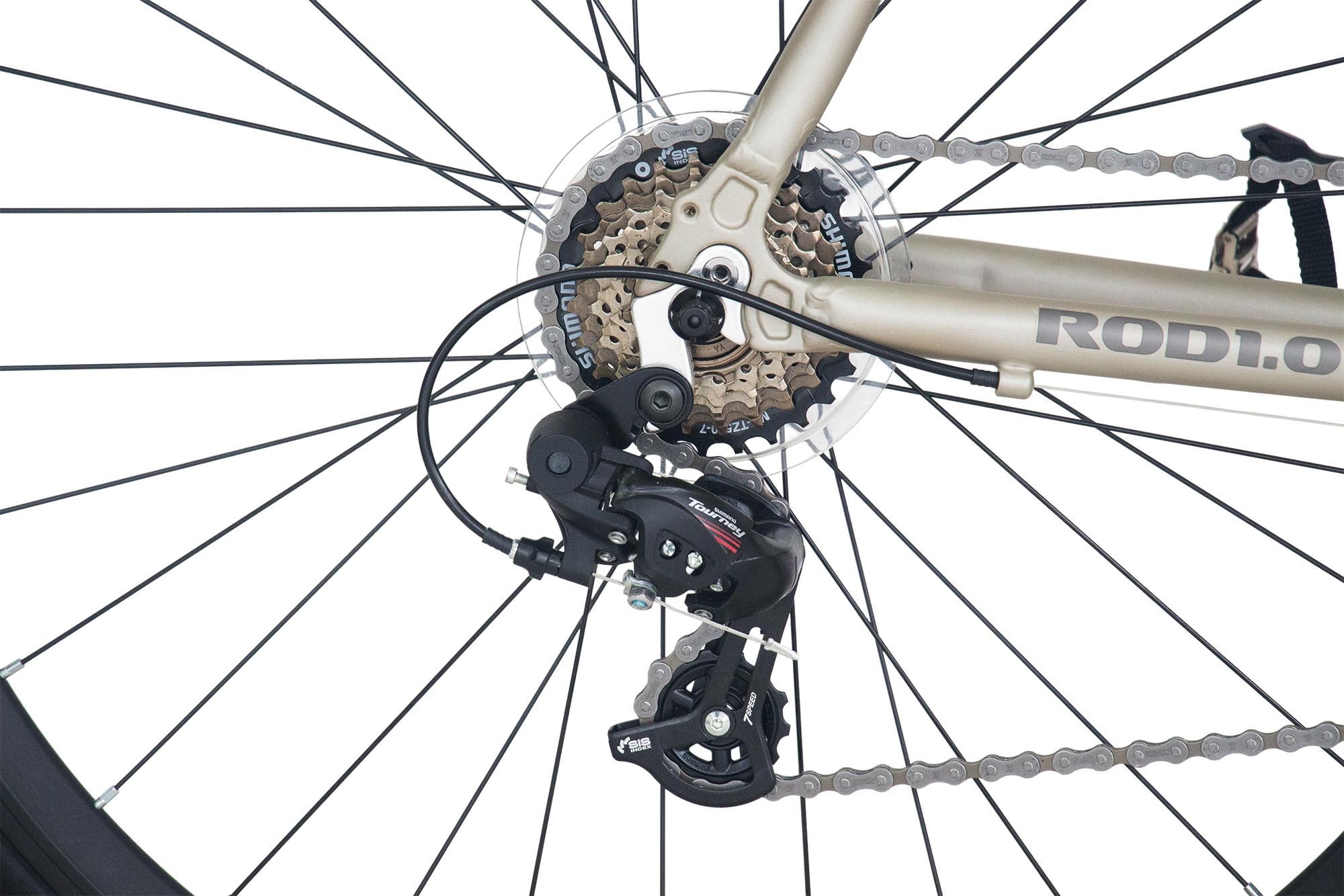 WYNN Rennrad »Rennrad 28 Zoll Shimano Tourney ROD1.0« 14 Gang Shimano Tourney Schaltwerk Kettenschaltung