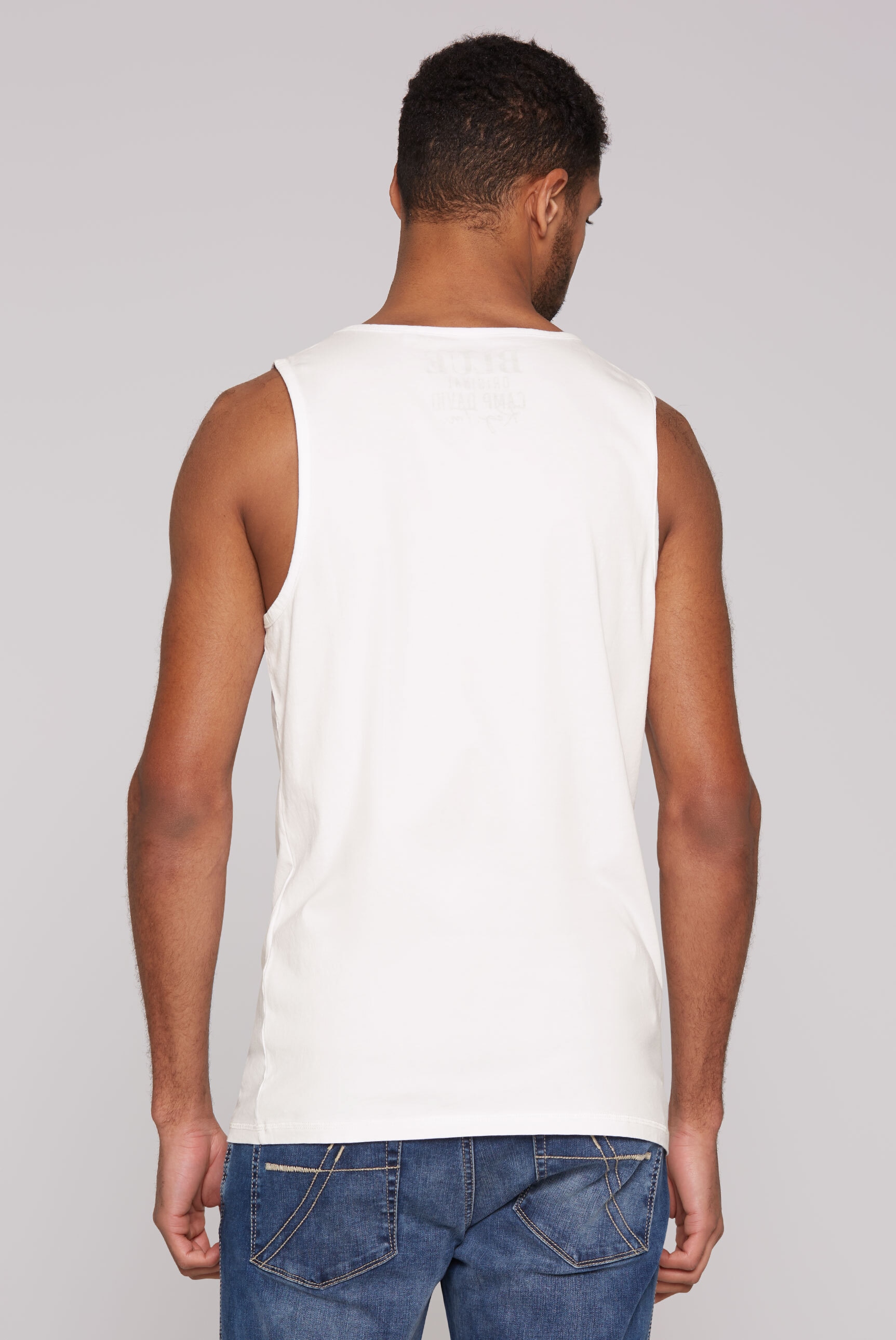 CAMP DAVID Tanktop, aus Baumwolle